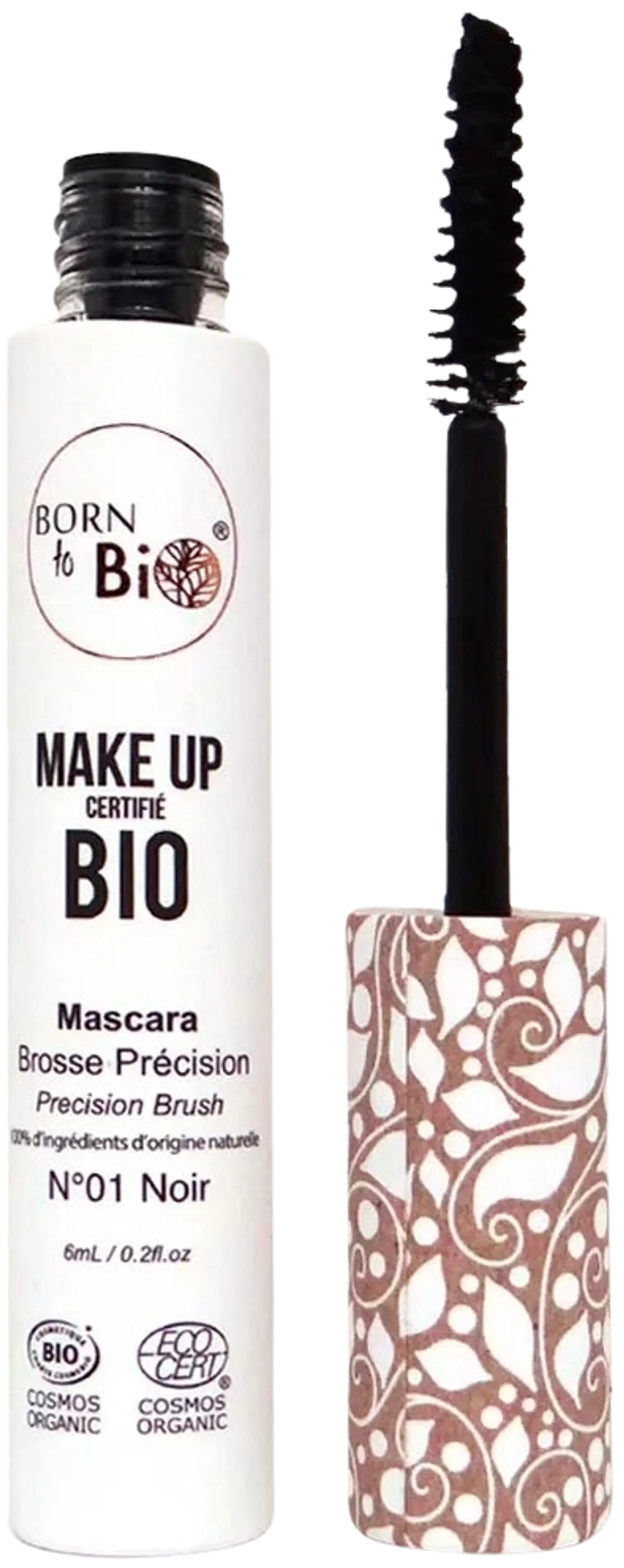 Born to Bio Organic Precision Mascara N°2 - Ripsiväri Noir 6ml
