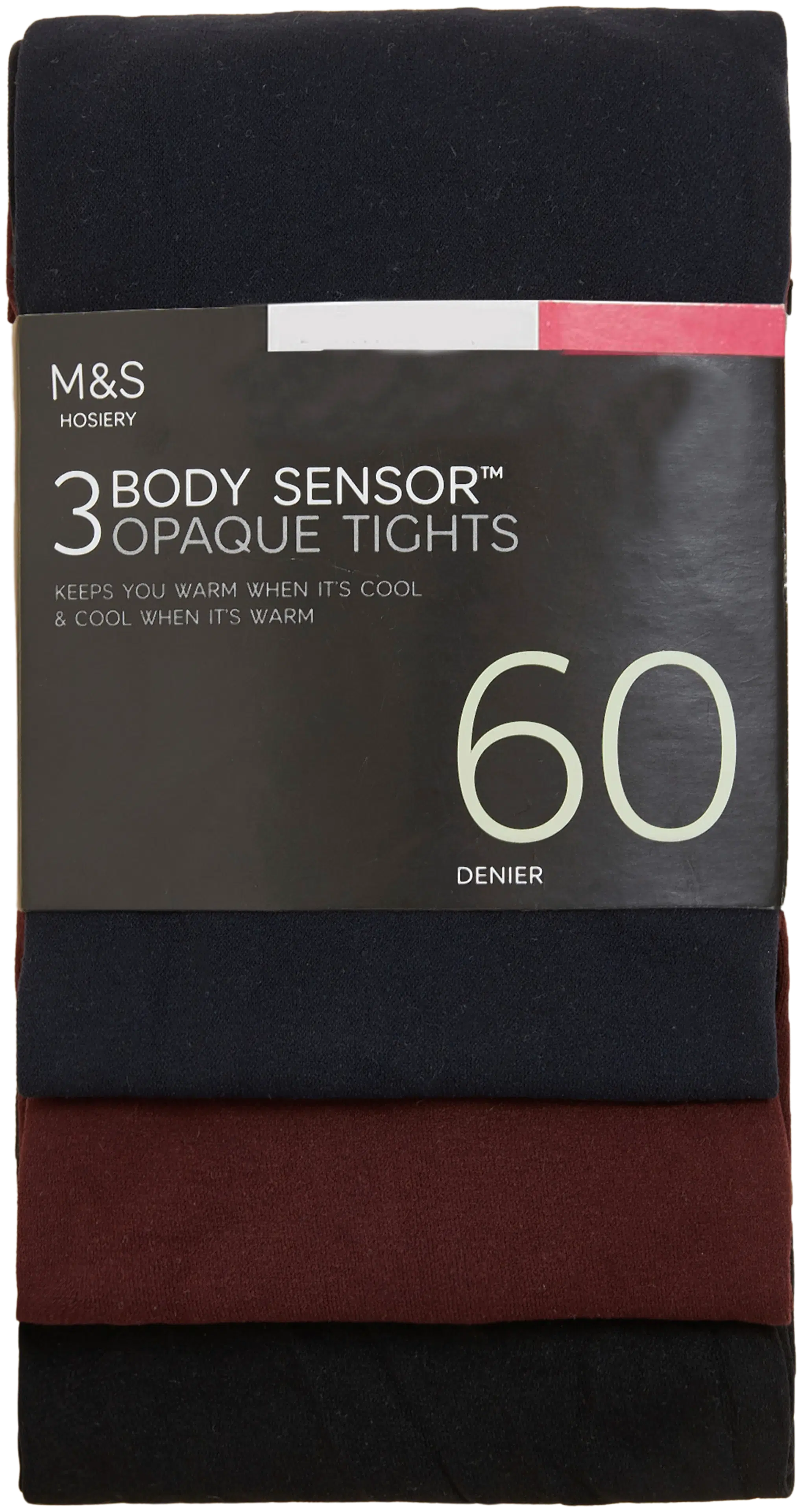 M&S Body Sensor™ 60 DEN 3-pack sukkahousut