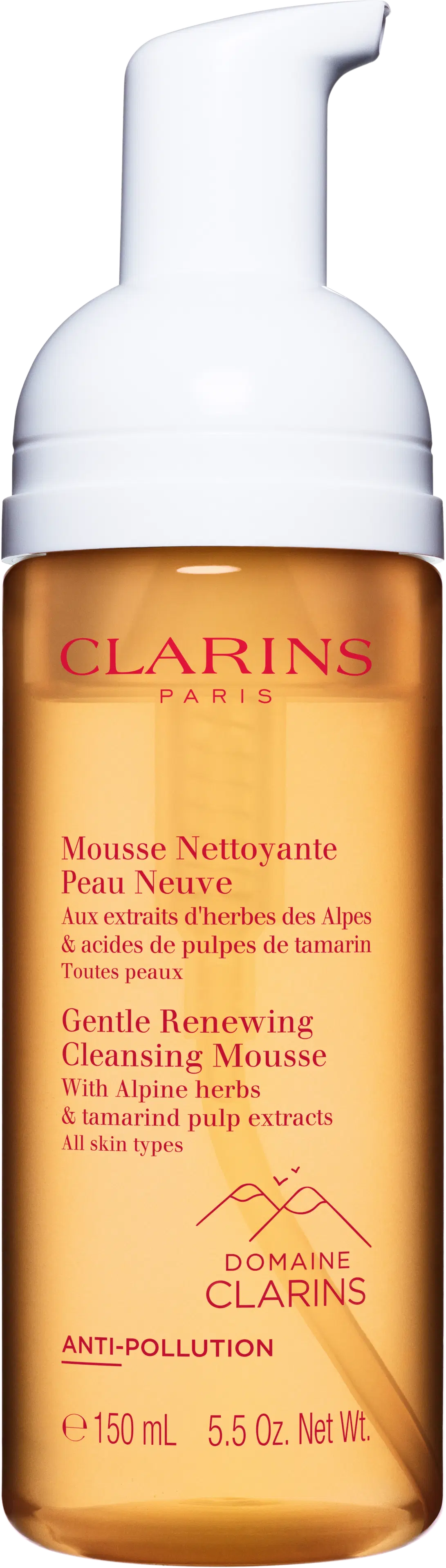 Clarins Gentle Renewing Cleansing Mousse puhdistusvaahto 150 ml