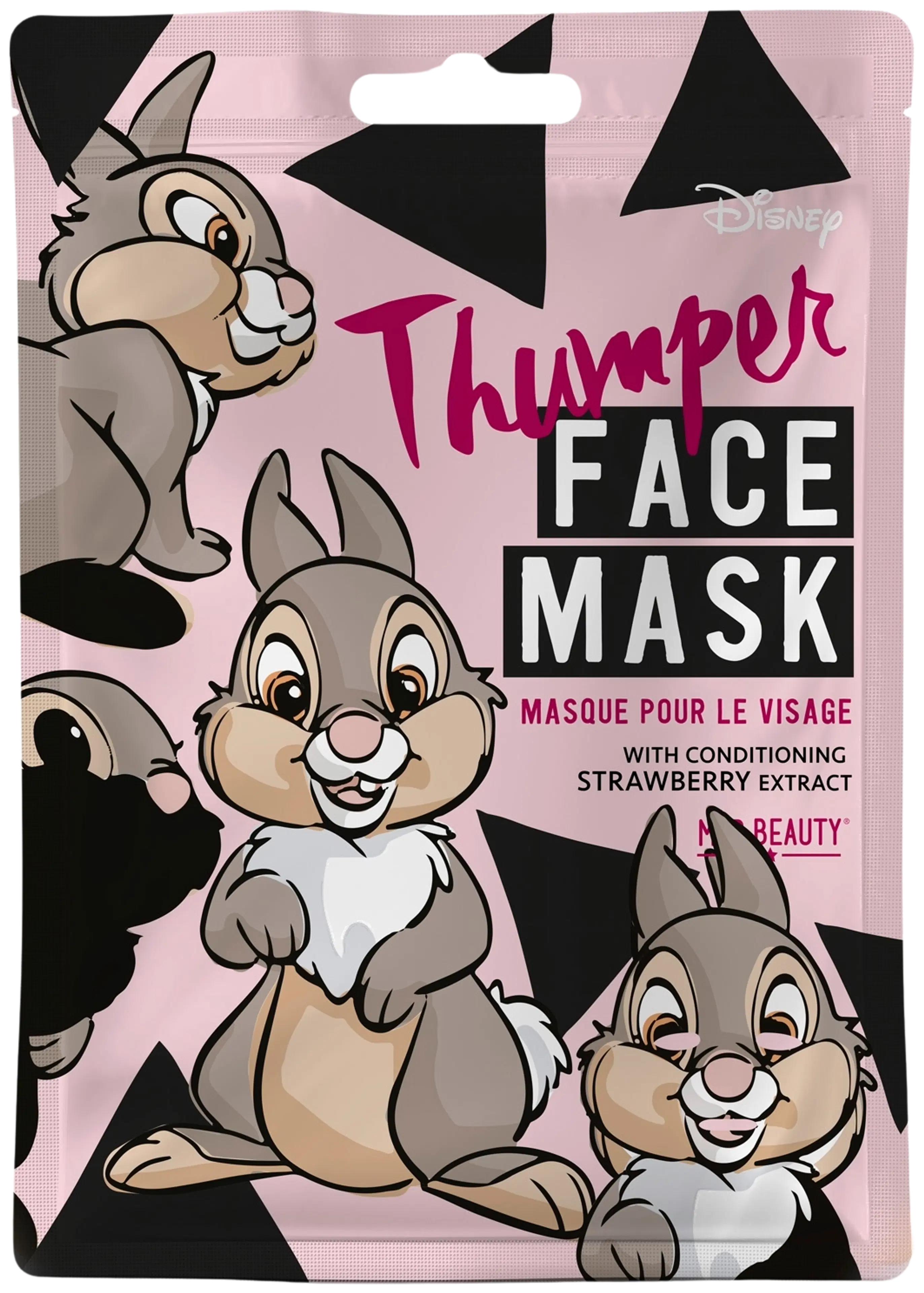 Mad Beauty Disney Animals Face Mask Thumper -kangasnaamio