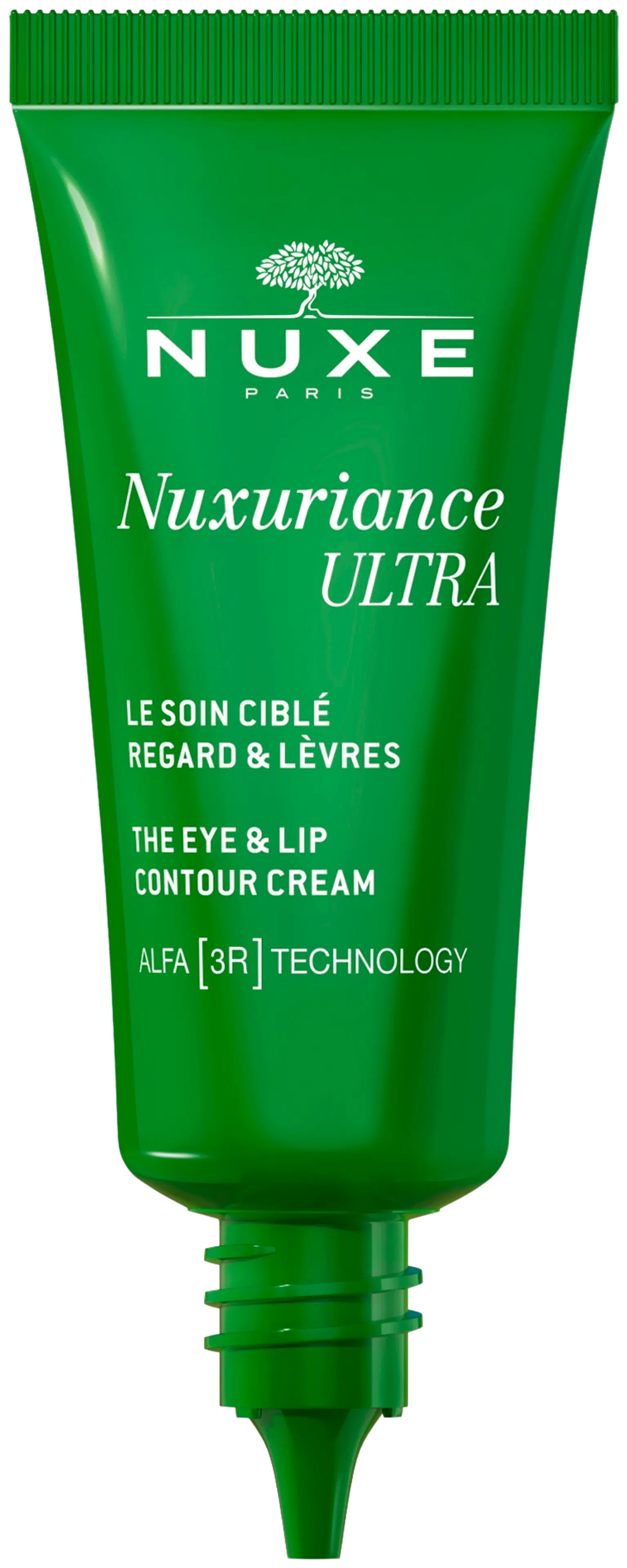 NUXE Nuxuriance Ultra The Global Anti-Ageing Eye & Lip Contour Cream hoitovoide silmien- ja huultenympärysiholle 15 ml