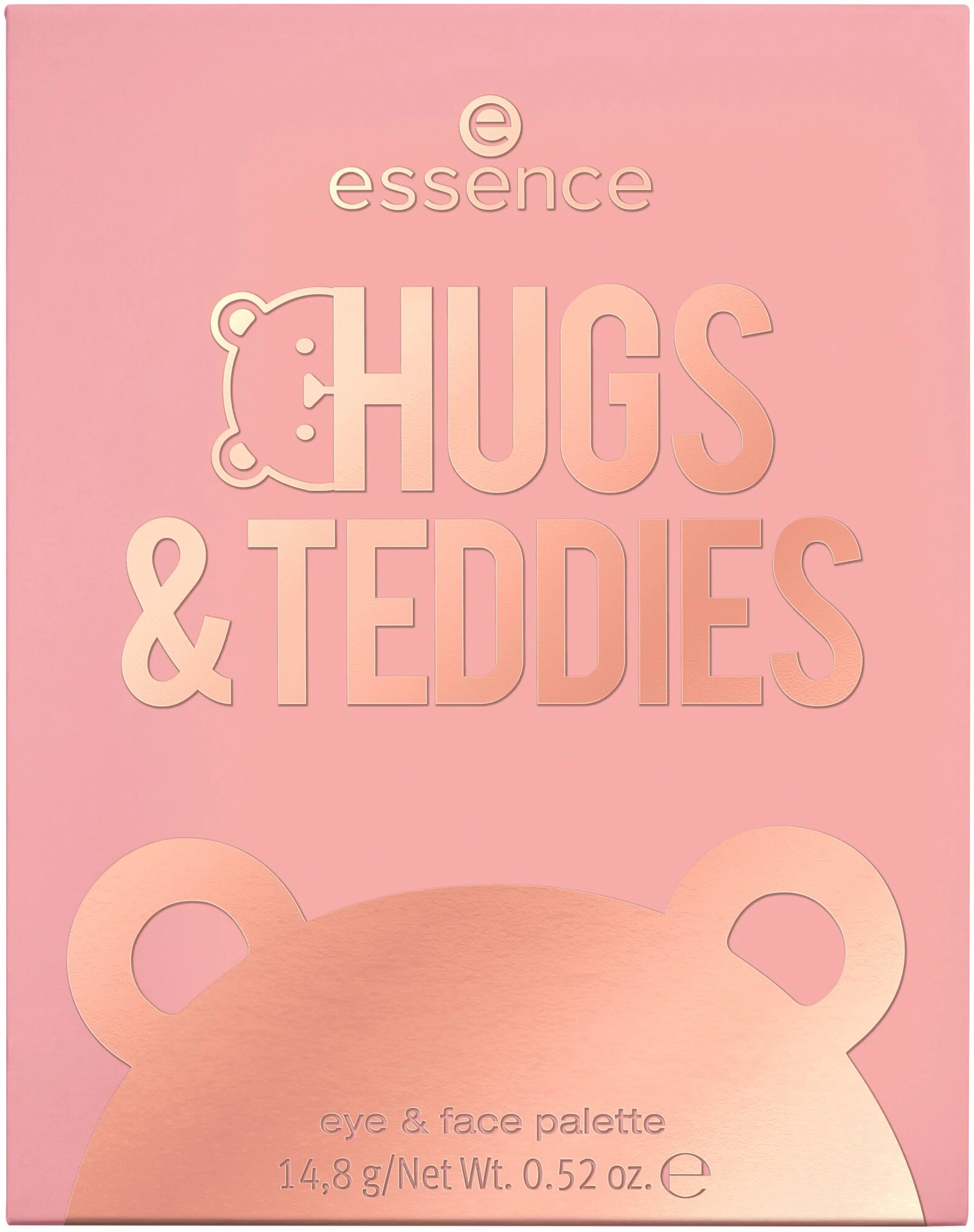 essence HUGS&TEDDIES silmä & kasvopaletti 14,8g