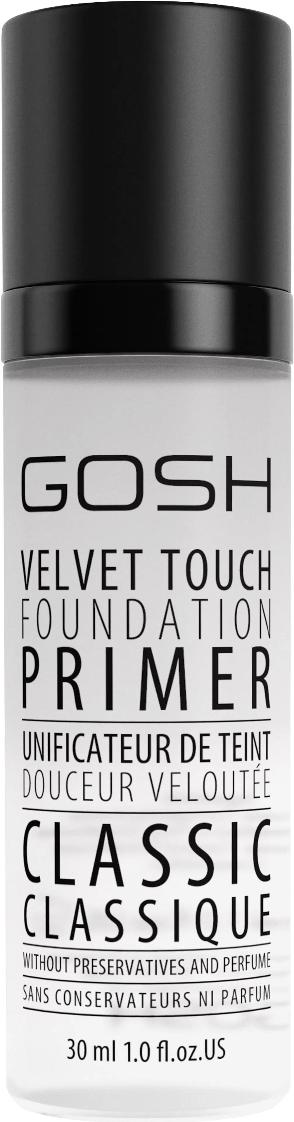 Gosh Velvet Touch Foundation Primer Classic meikinpohjustaja 30ml