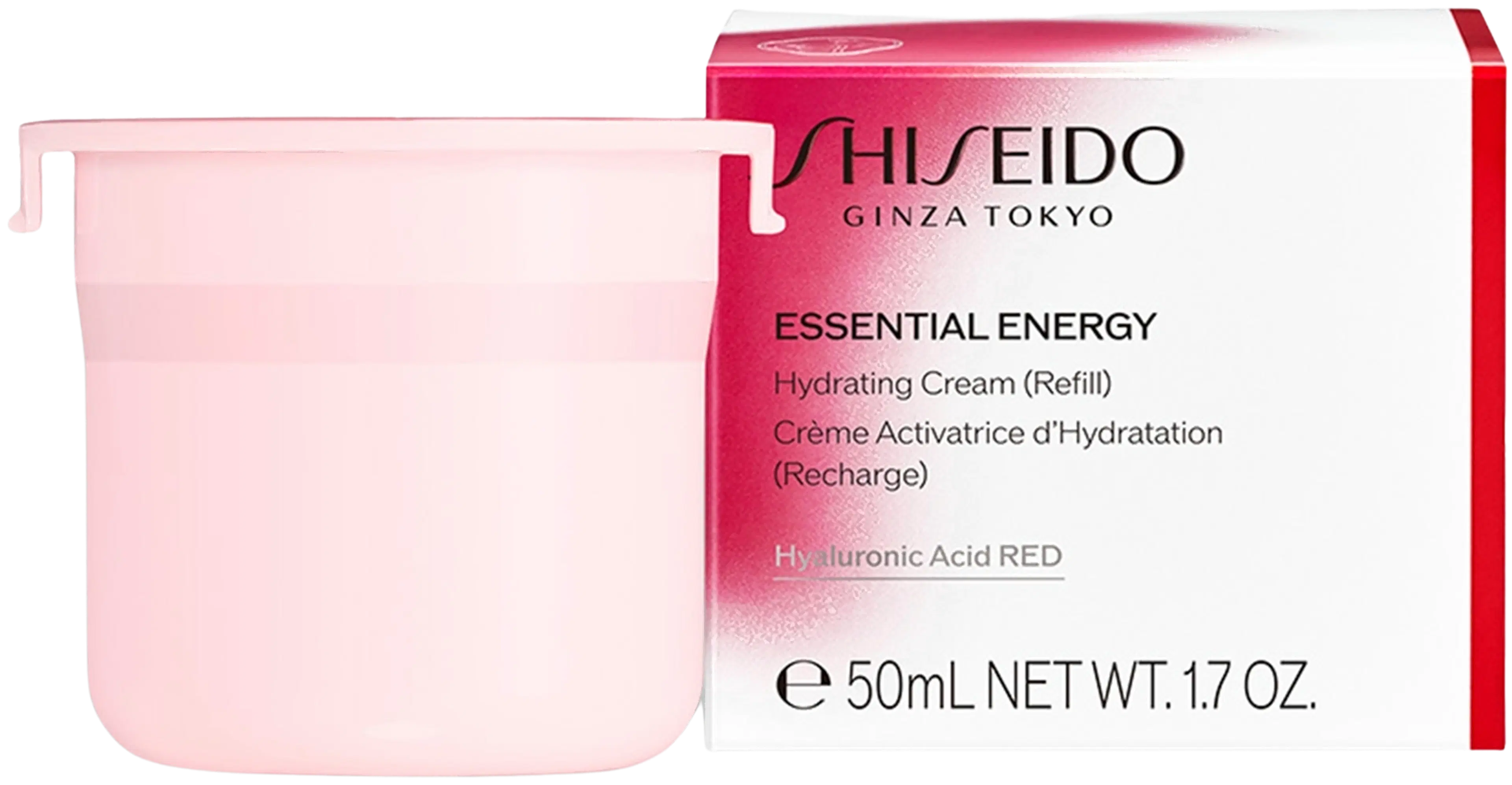 Shiseido Essential Energy Hydrating Cream Refill kosteusvoiteen täyttöpakkaus 50 ml