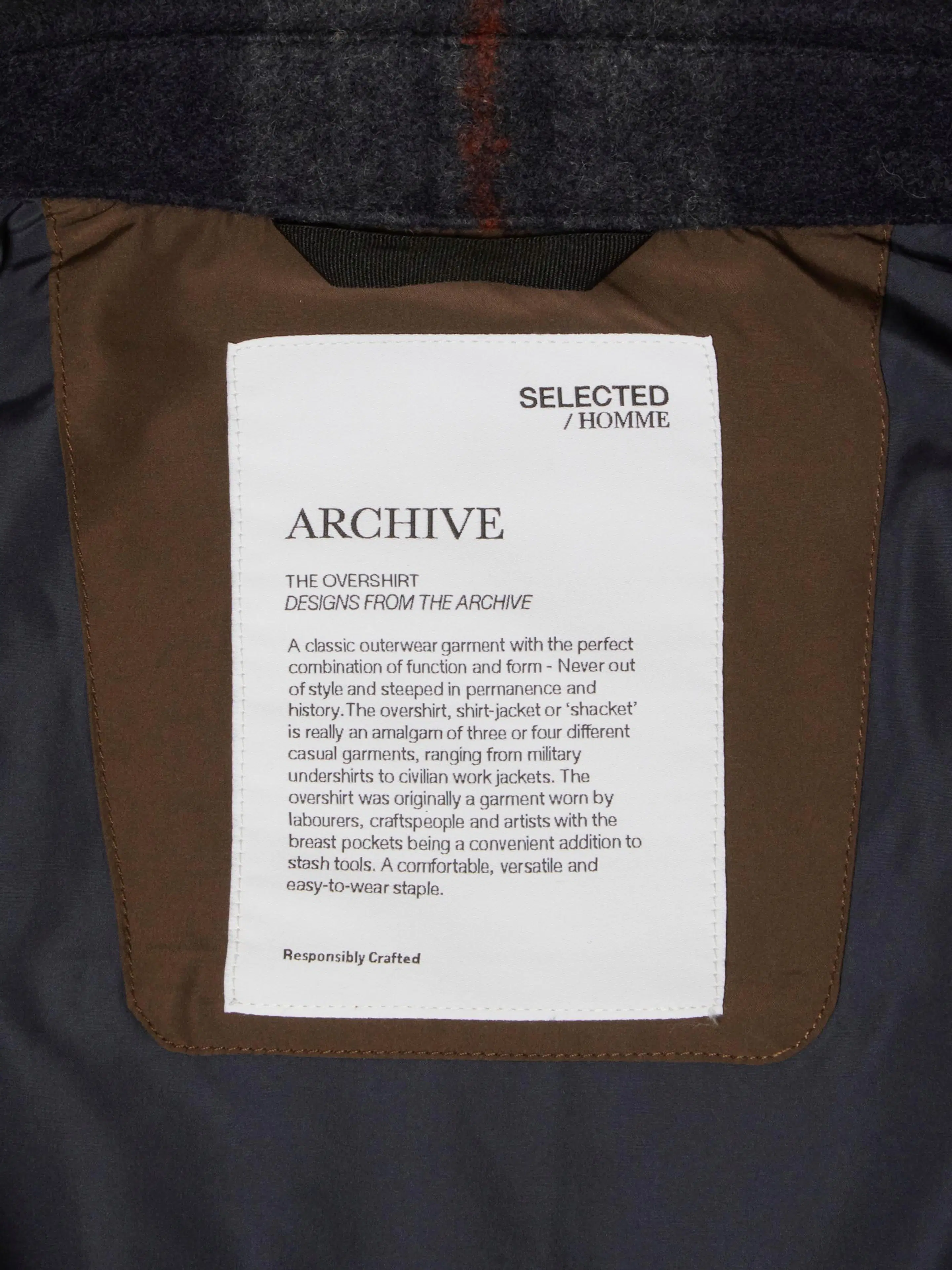 Selected Slharchive Overshirt B Noos