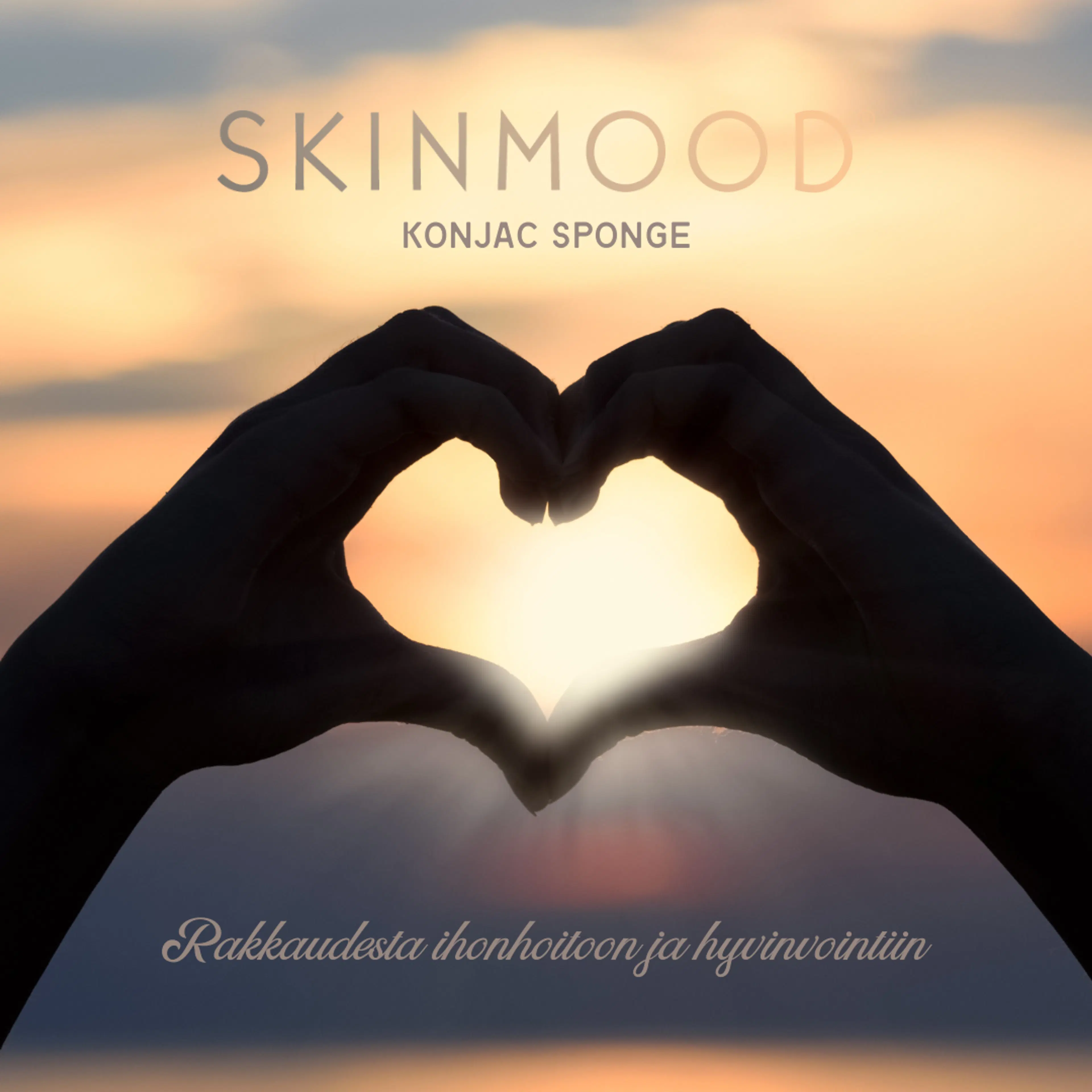 SkinMood® Konjac-kasvojenpesusieni Bambuhiili
