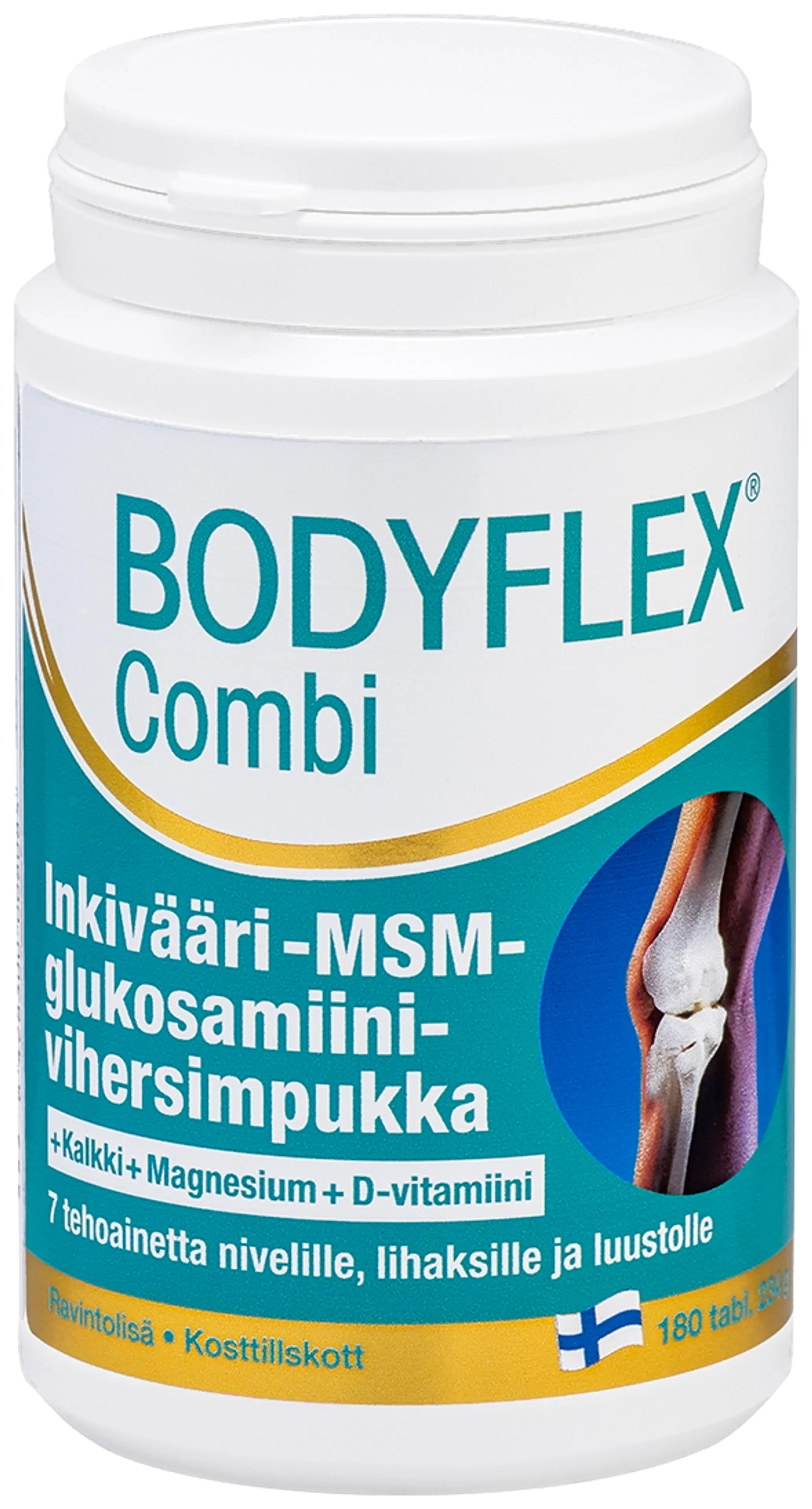 Bodyflex Combi Inkivääri-MSM-glukosamiini 180 tabl