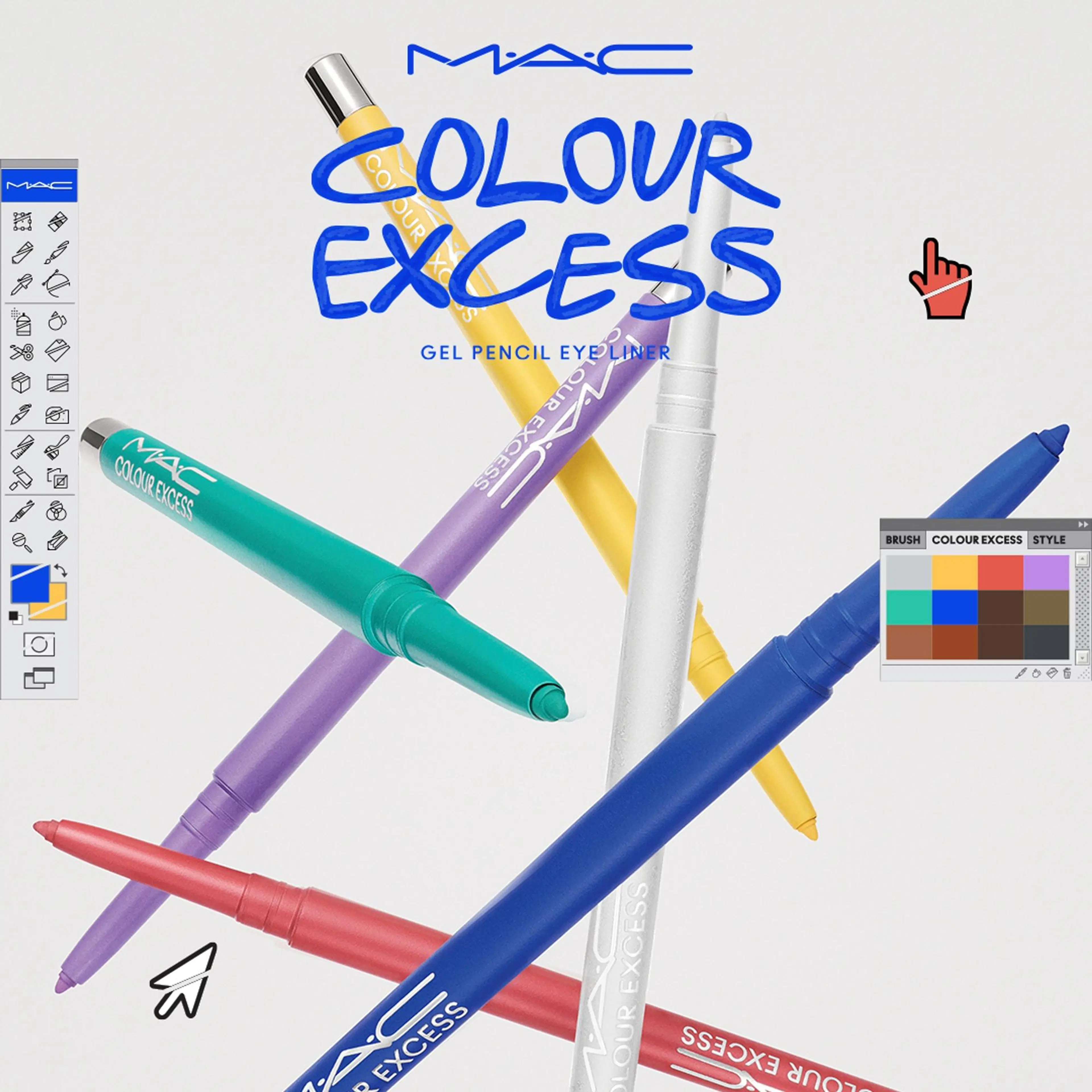 MAC Colour Excess Gel Pencil Eye Liner silmänrajauskynä 0,35 g