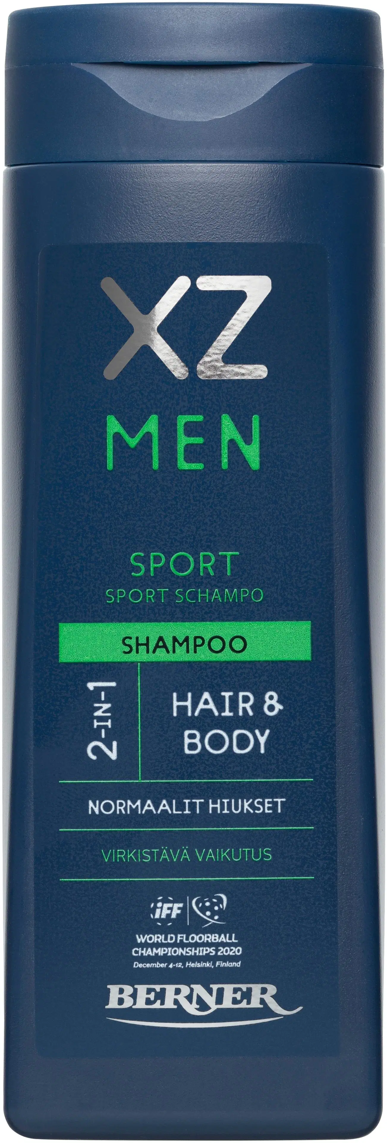 XZ 250ml Men 2-in-1 sport shampoo