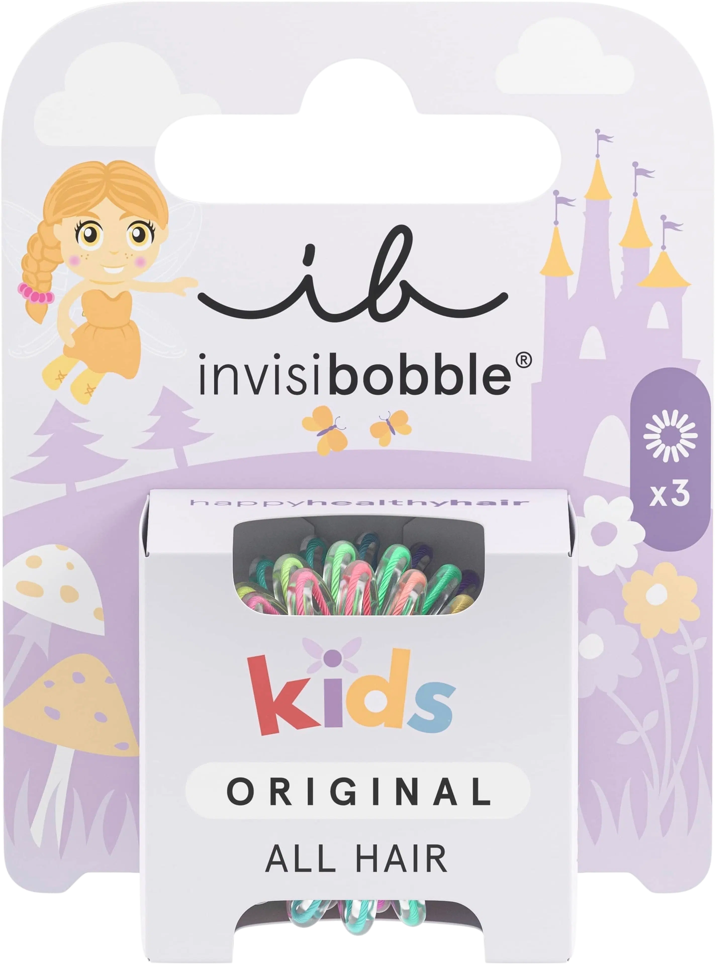 invisibobble KIDS ORIGINAL Magic Rainbow hiuslenkki 3kpl