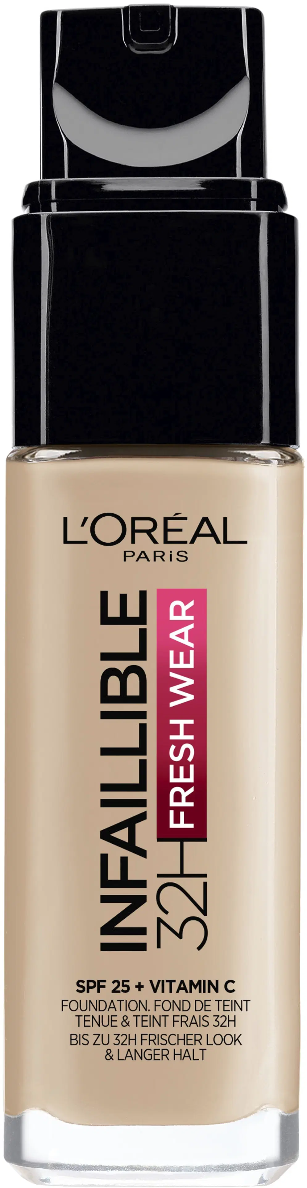 L'Oréal Paris Infaillible Fresh Wear 130 True Beige meikkivoide 30ml