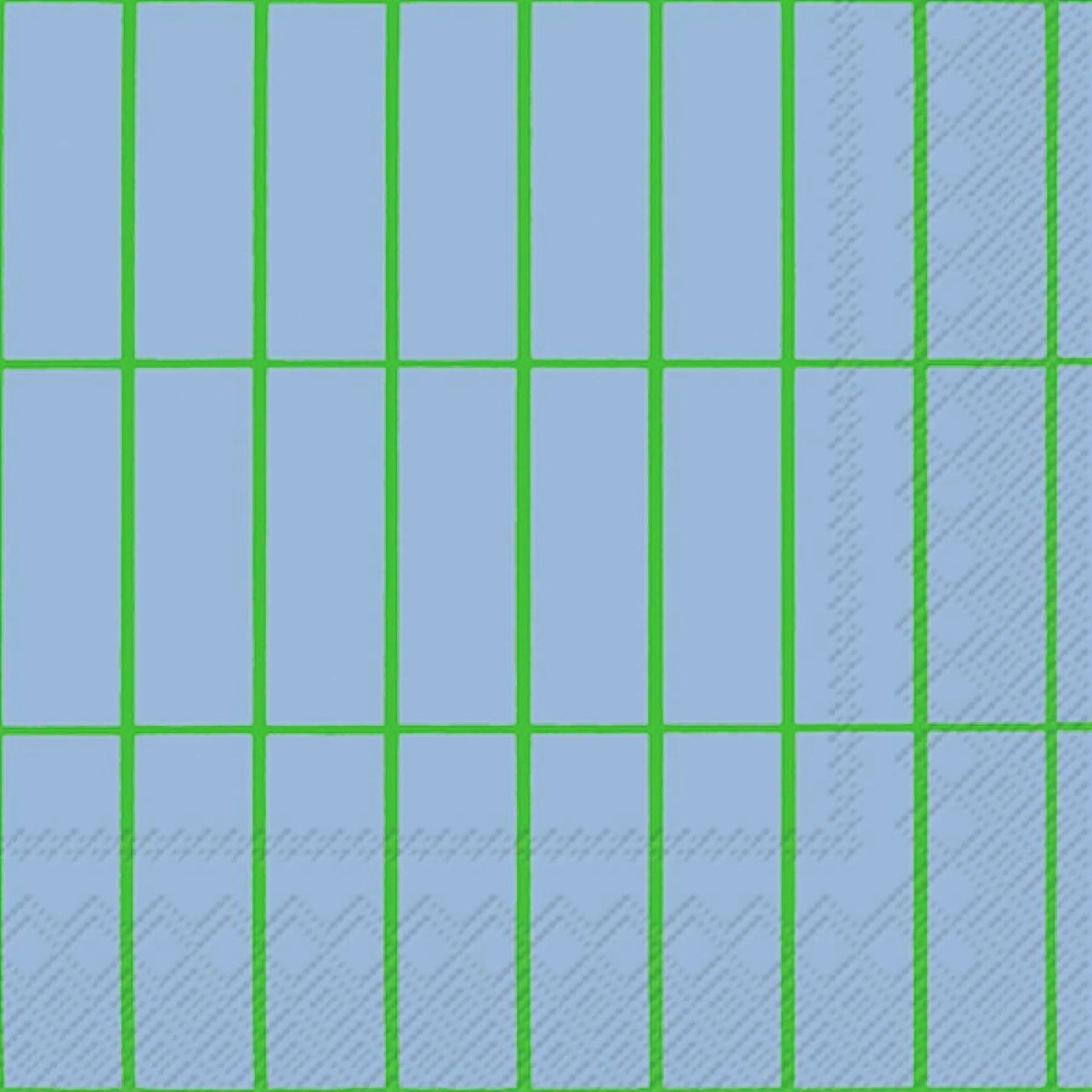 Marimekko Tiiliskivi vaalsininen vihreä lautasliina 20kpl