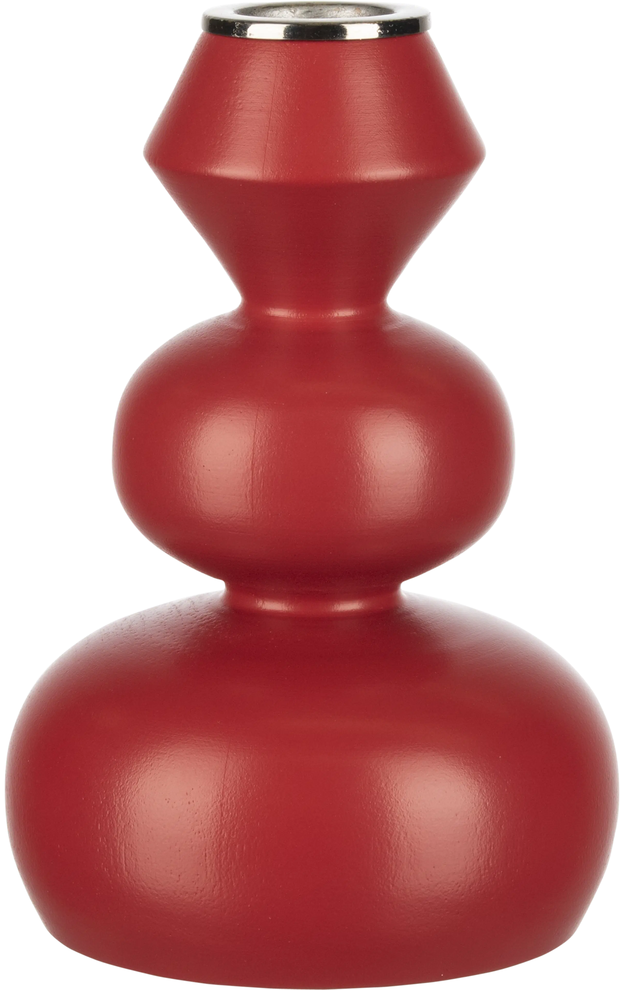 Pentik Myski kynttilänjalka punainen 9x14 cm