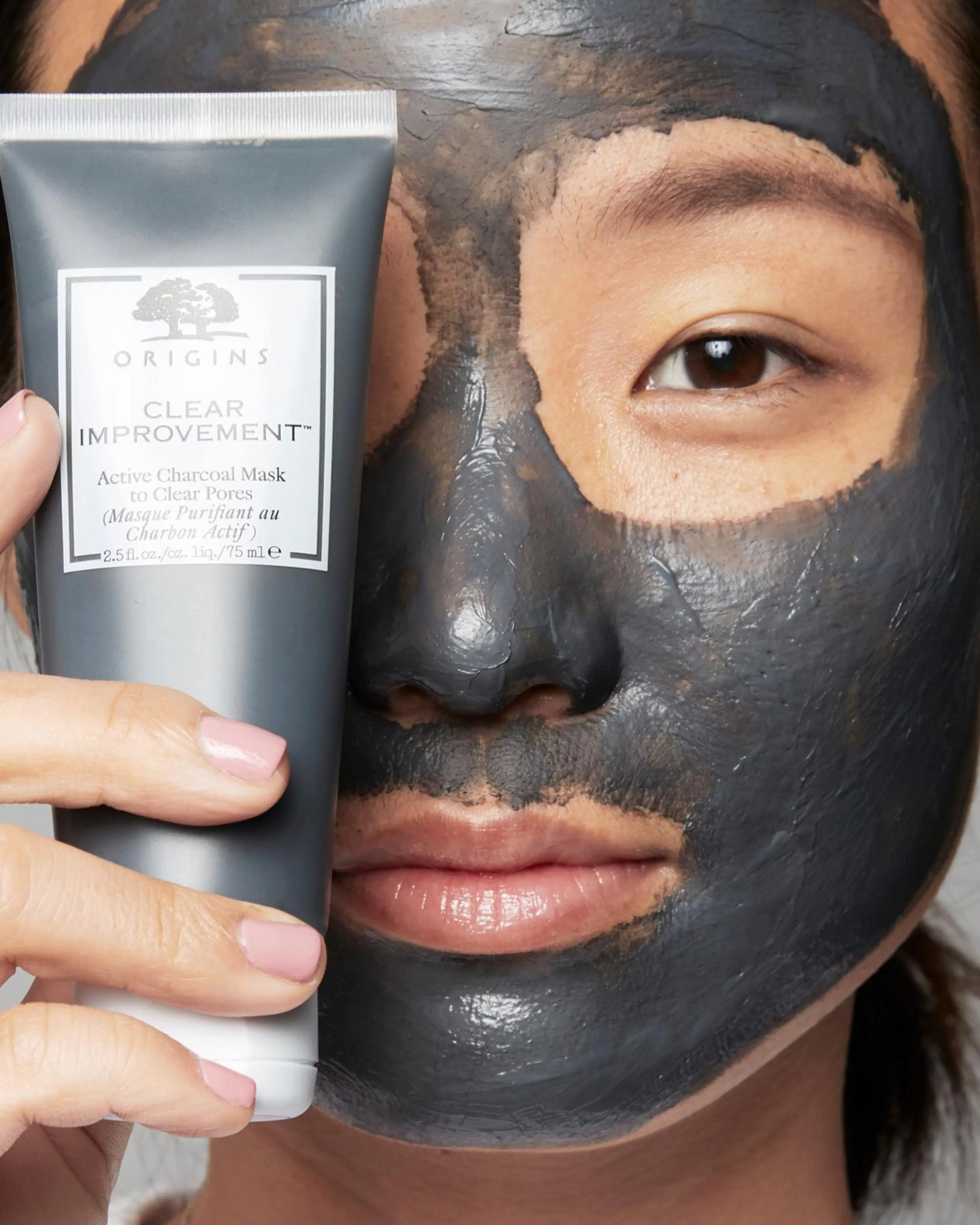 Origins Clear Improvement™ Active Charcoal Mask to Clear Pores kasvonaamio 75 ml