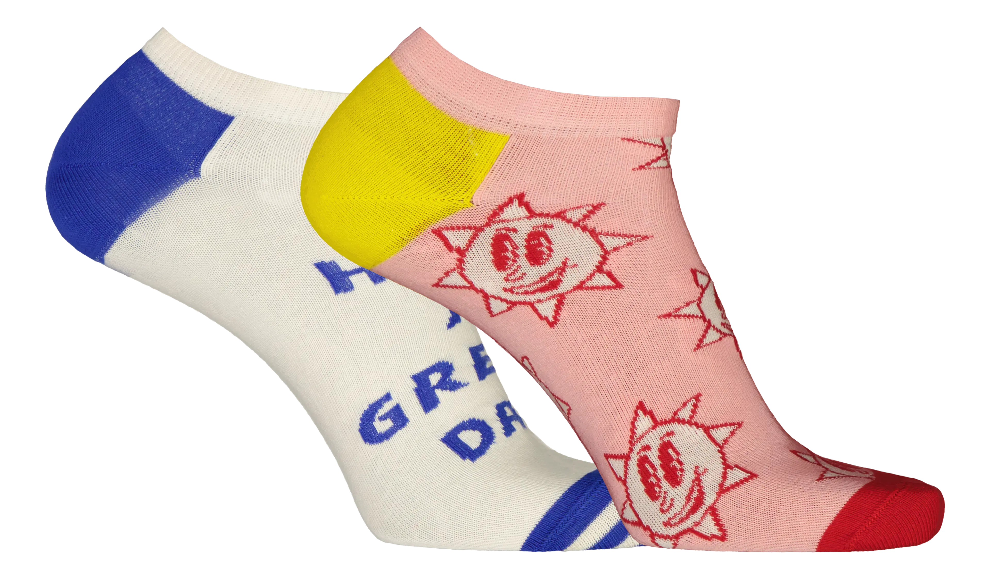 Happy Socks 2-pack Low Great Day sukat