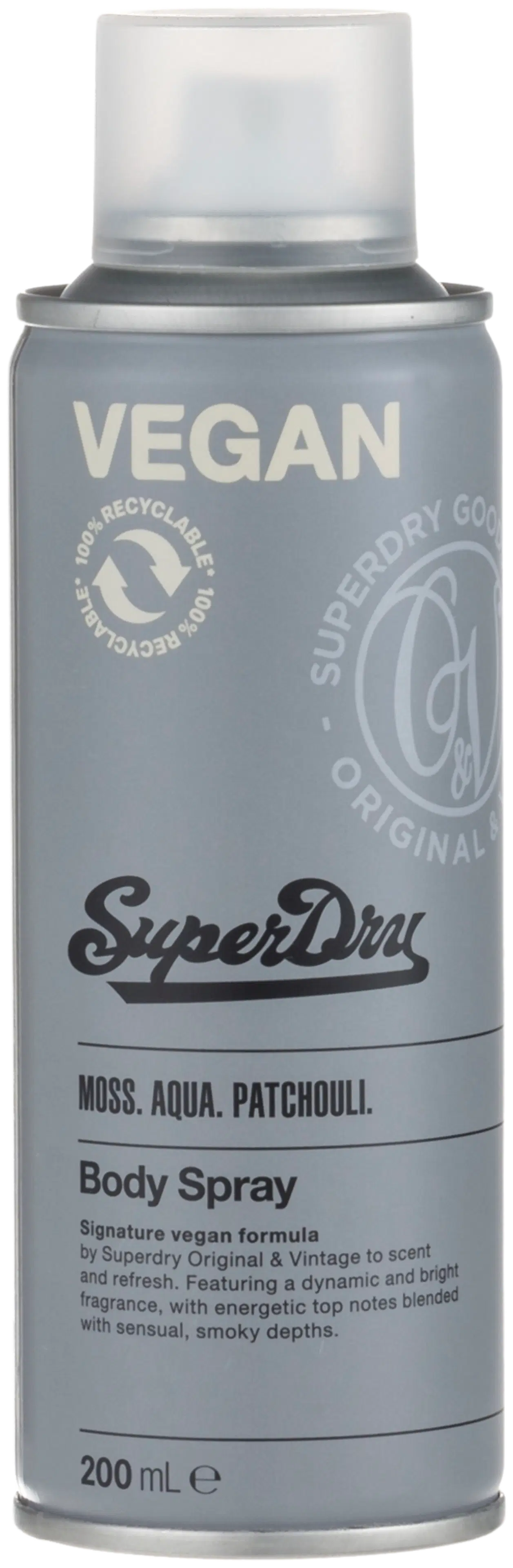 Superdry Body Spray Athletic vartalotuoksu 200 ml
