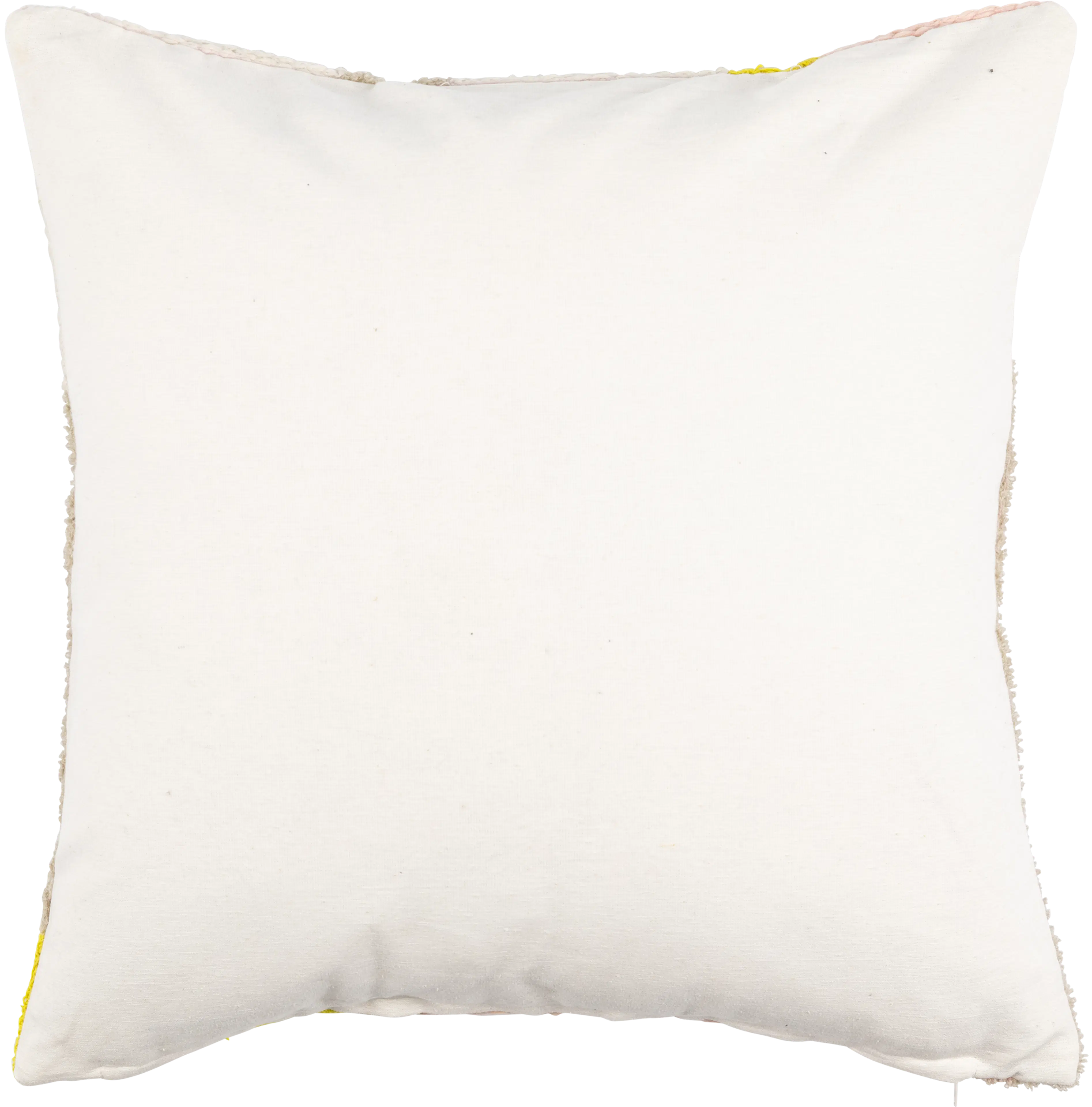 Pentik Ryijy brodeerattu tyynynpäällinen 45x45 cm, keltainen