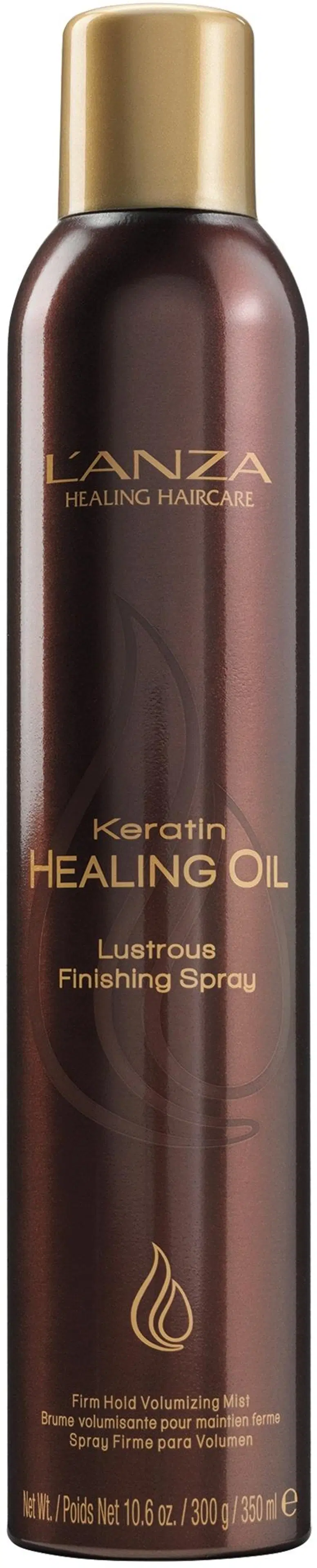 L´ANZA Keratin Healing Oil Lustrous Finishing Spray viimeistelykiinne 350 ml