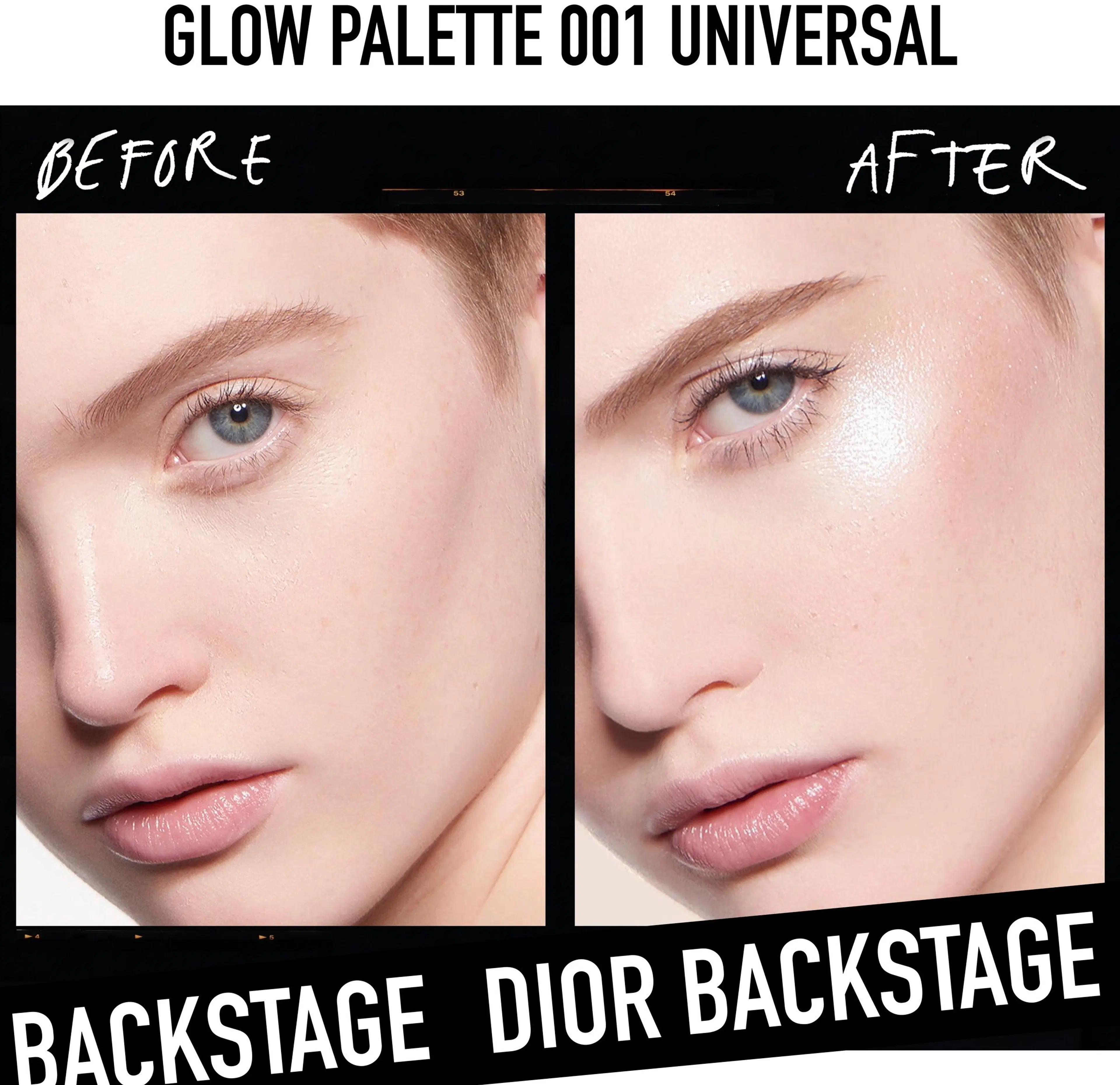 DIOR Backstage face glow palette korostuspaletti 10g