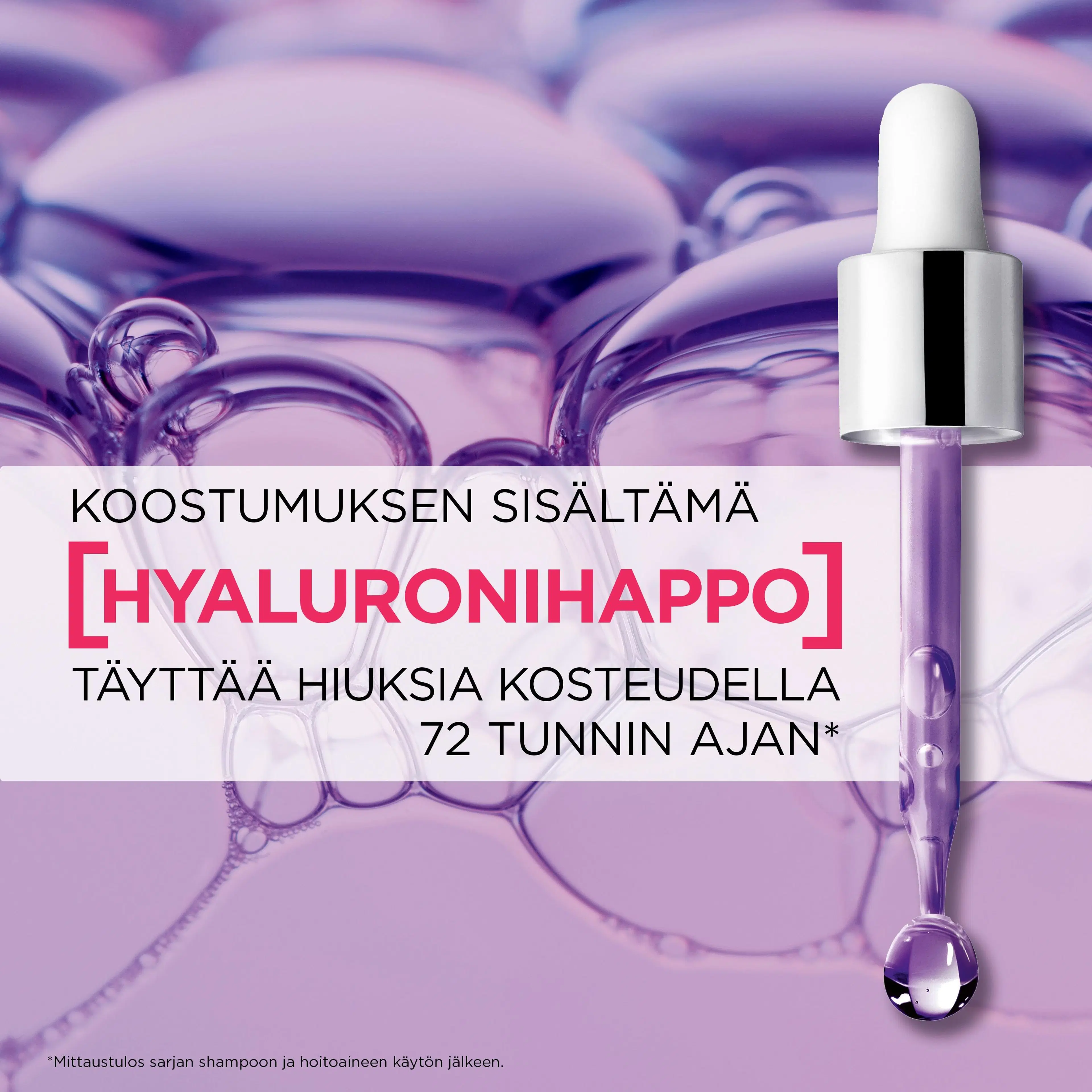 L'Oréal Paris Elvital Hyaluron Plump hoitoaine kosteutta kaipaaville hiuksille 200ml