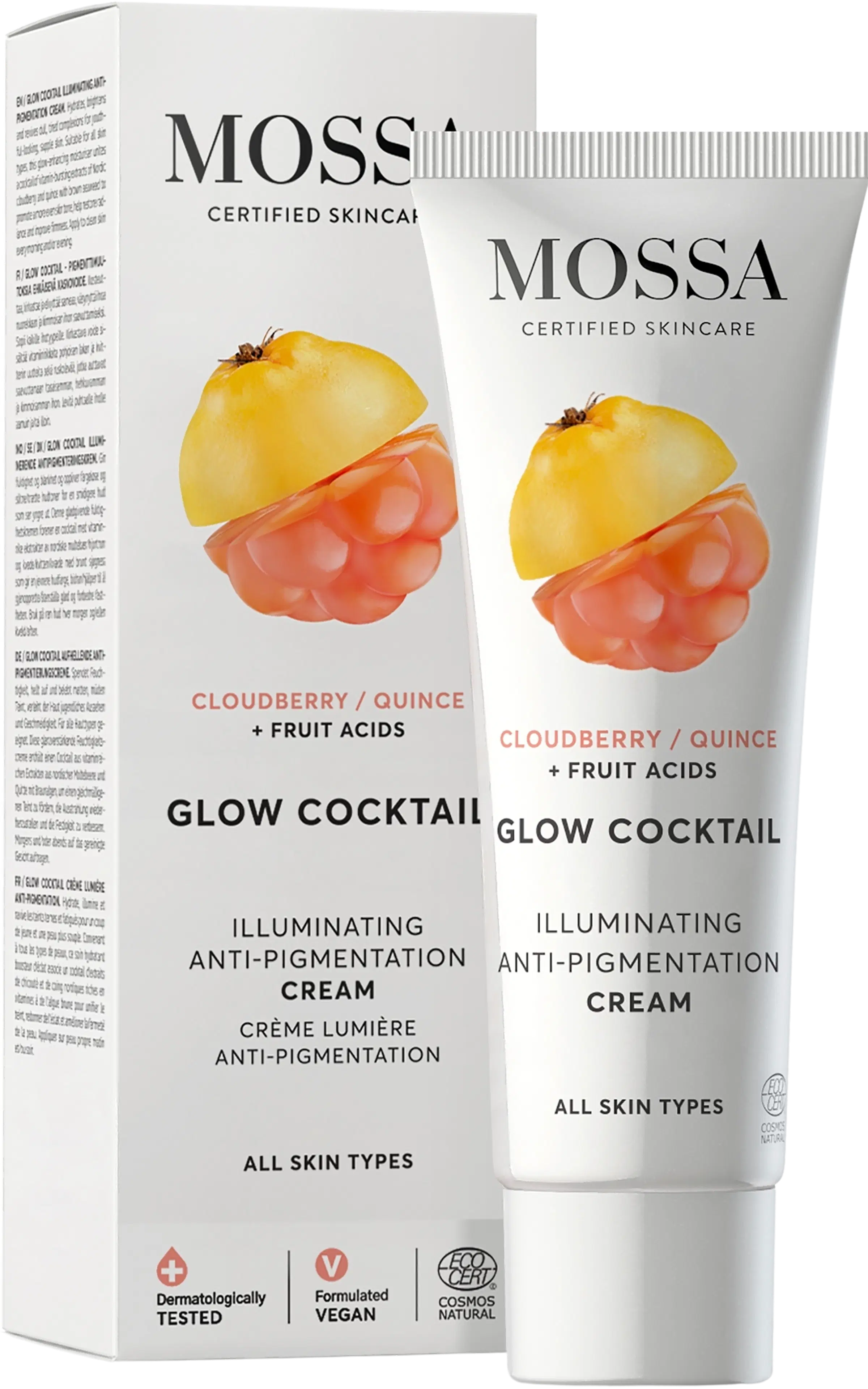 Mossa Glow Cocktail Kirkastava kasvovoide 50ml