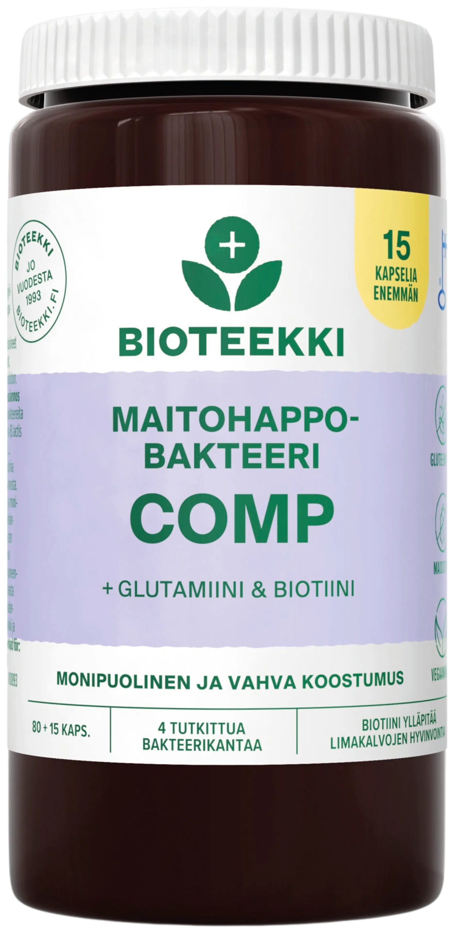Bioteekki BalanticPro Comp 80+15 kaps.