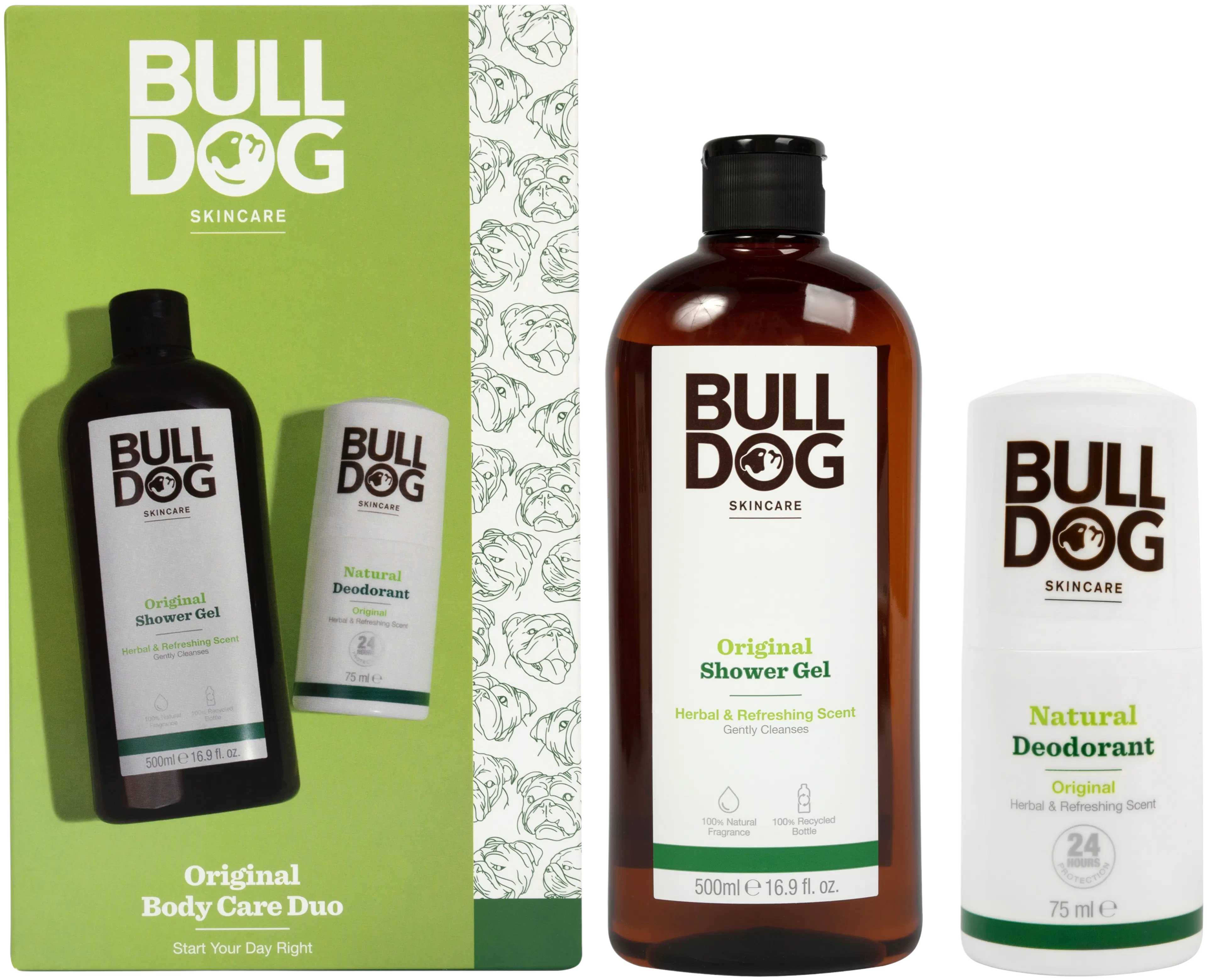 Bulldog Original Body Care Duo vartalonhoito pakkaus
