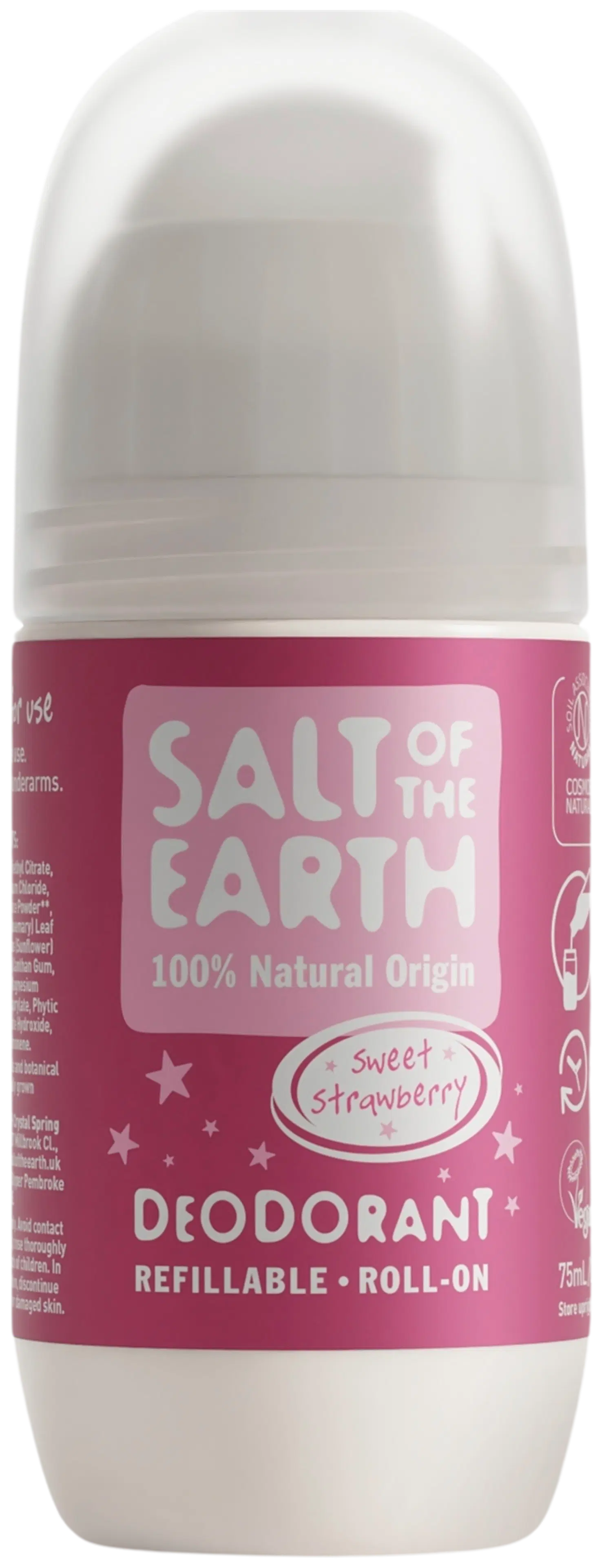 Salt of the Earth Sweet Strawberry roll-on deodorantti 75 ml