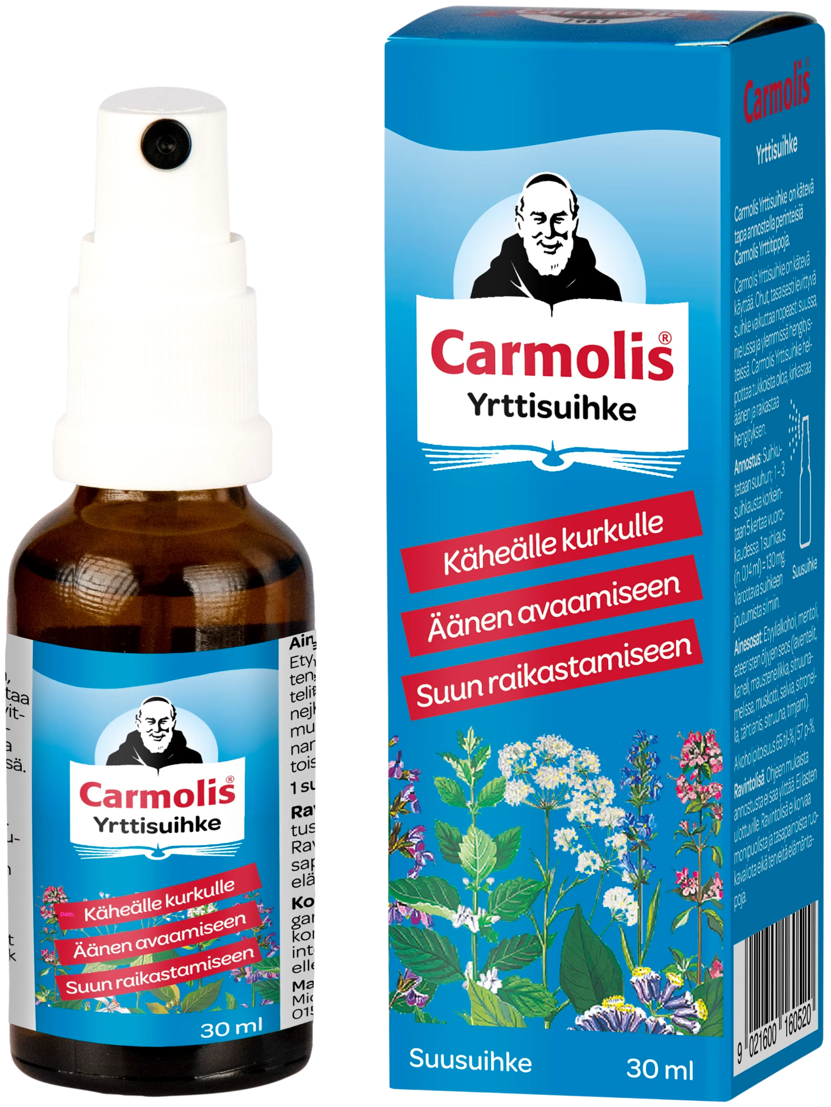 Carmolis suihke 30ml