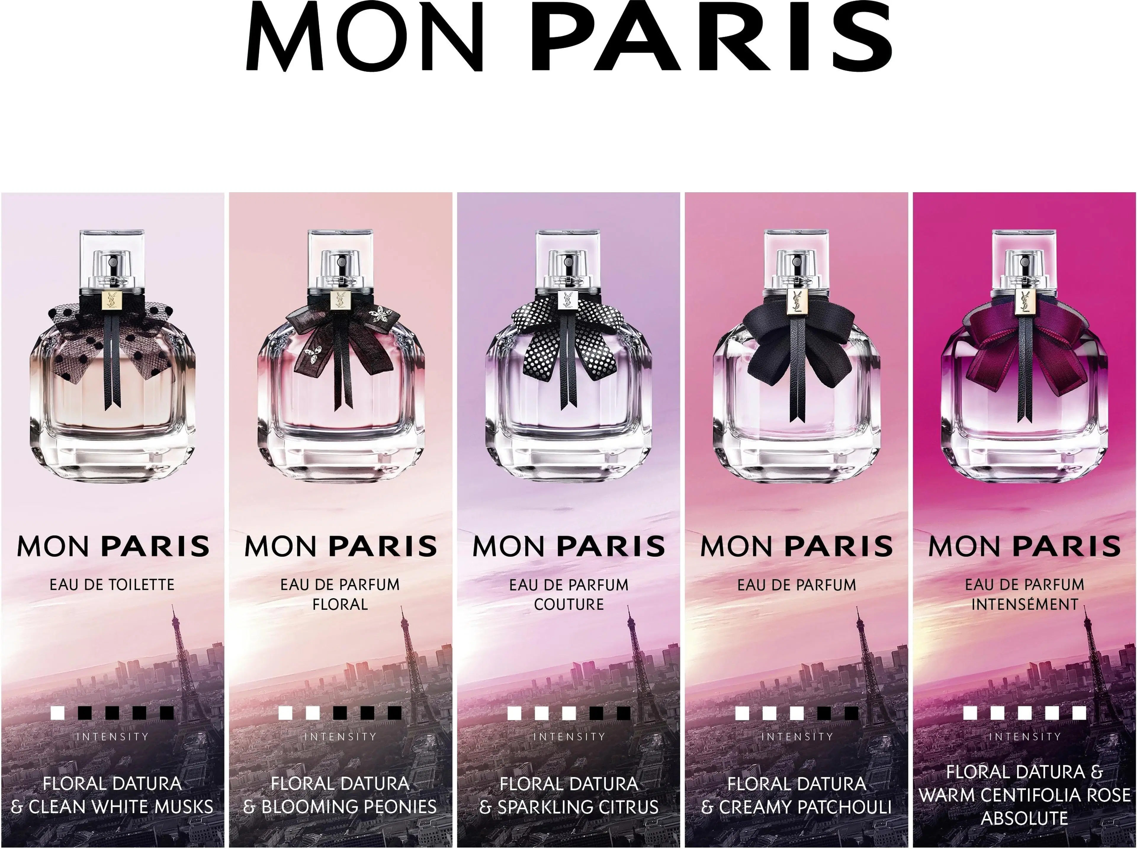 Yves Saint Laurent Mon Paris Intensement EdP tuoksu 30 ml