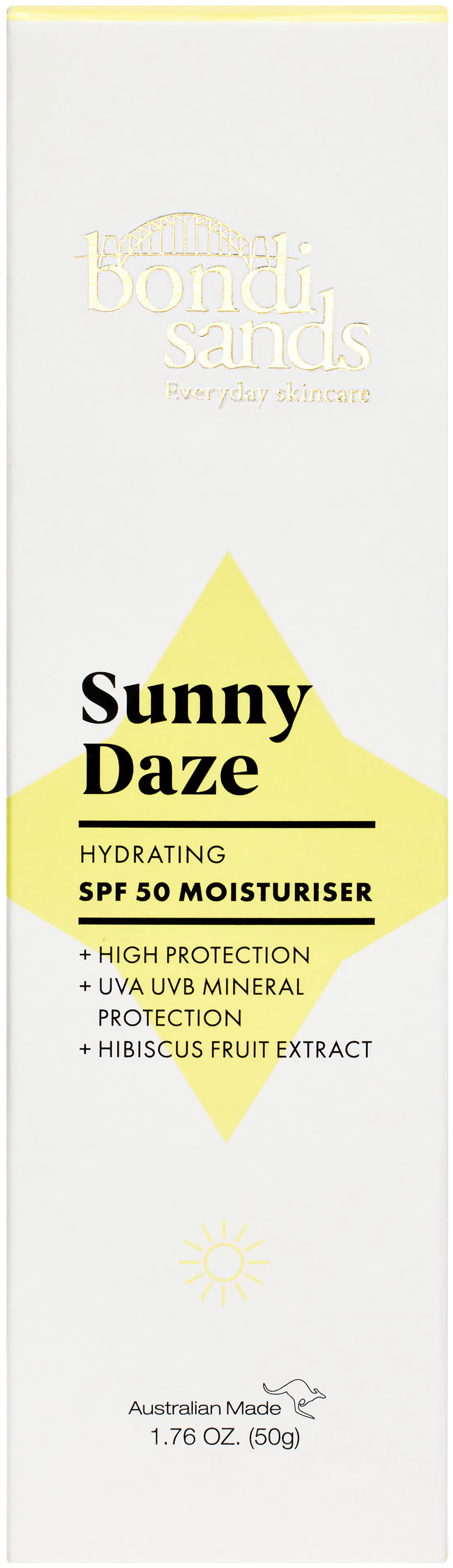 Bondi Sands Sunny Daze Hydrating SPF 50 Moisturiser päivävoide 50 ml