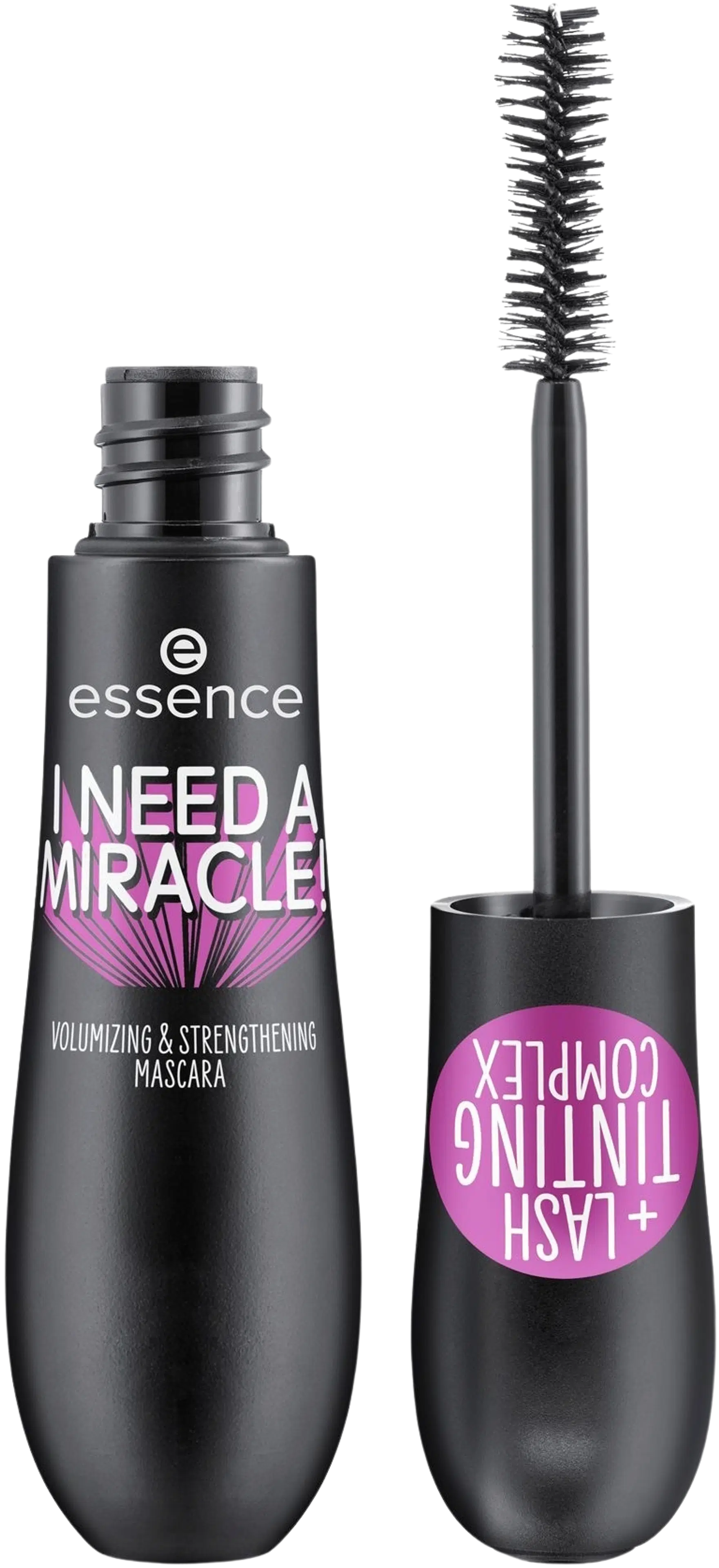 essence I NEED A MIRACLE! Volumizing & Strengthening mascara 16 ml
