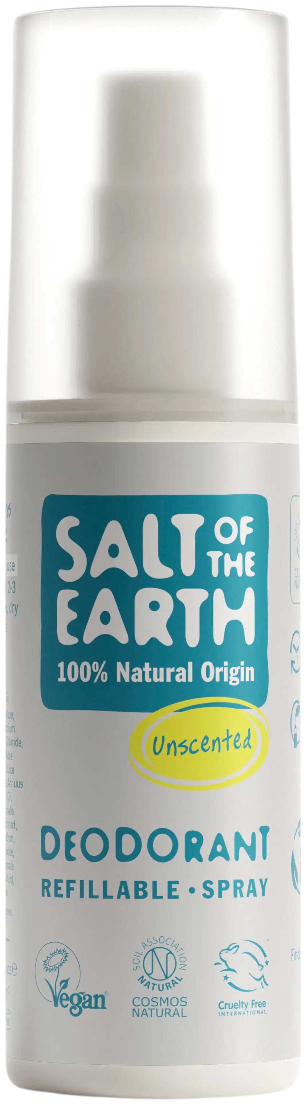 Salt of the Earth Natural Deodorant mineraalideospray 100 ml