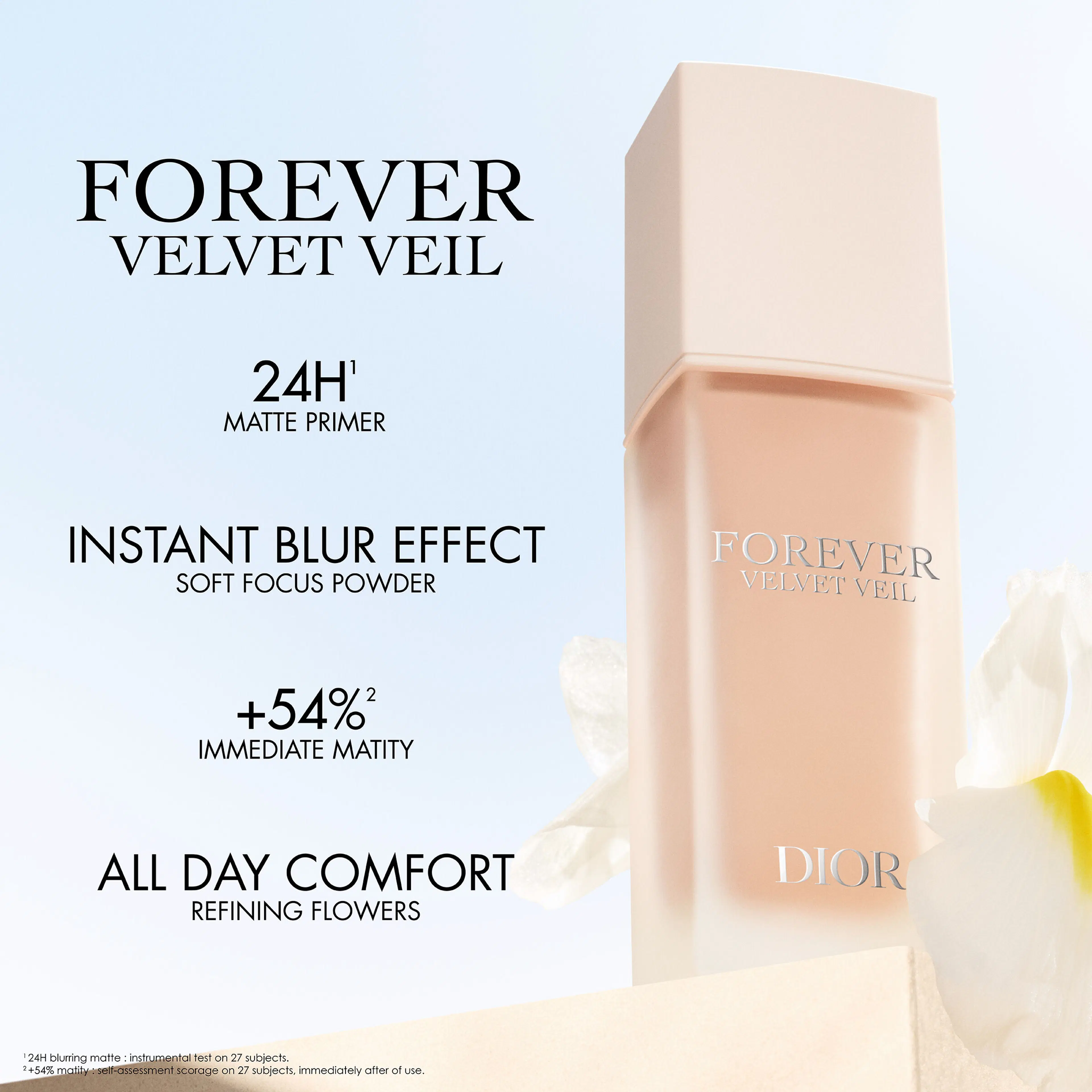 DIOR Dior Forever Velvet Veil Blurring Matte Primer meikinpohjustusvoide 30 ml