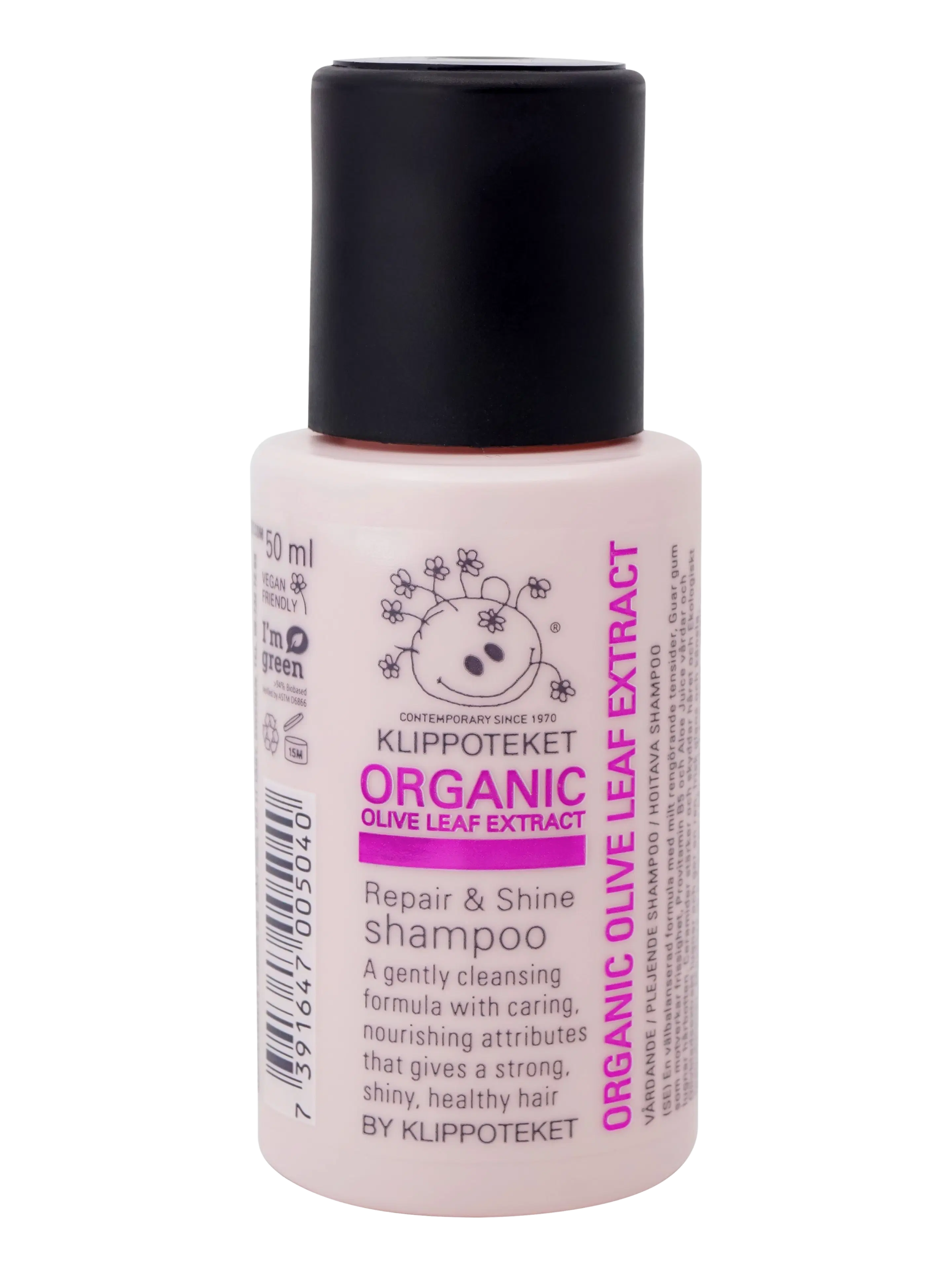 Klippoteket Organic Repair & Shine shampoo 50 ml