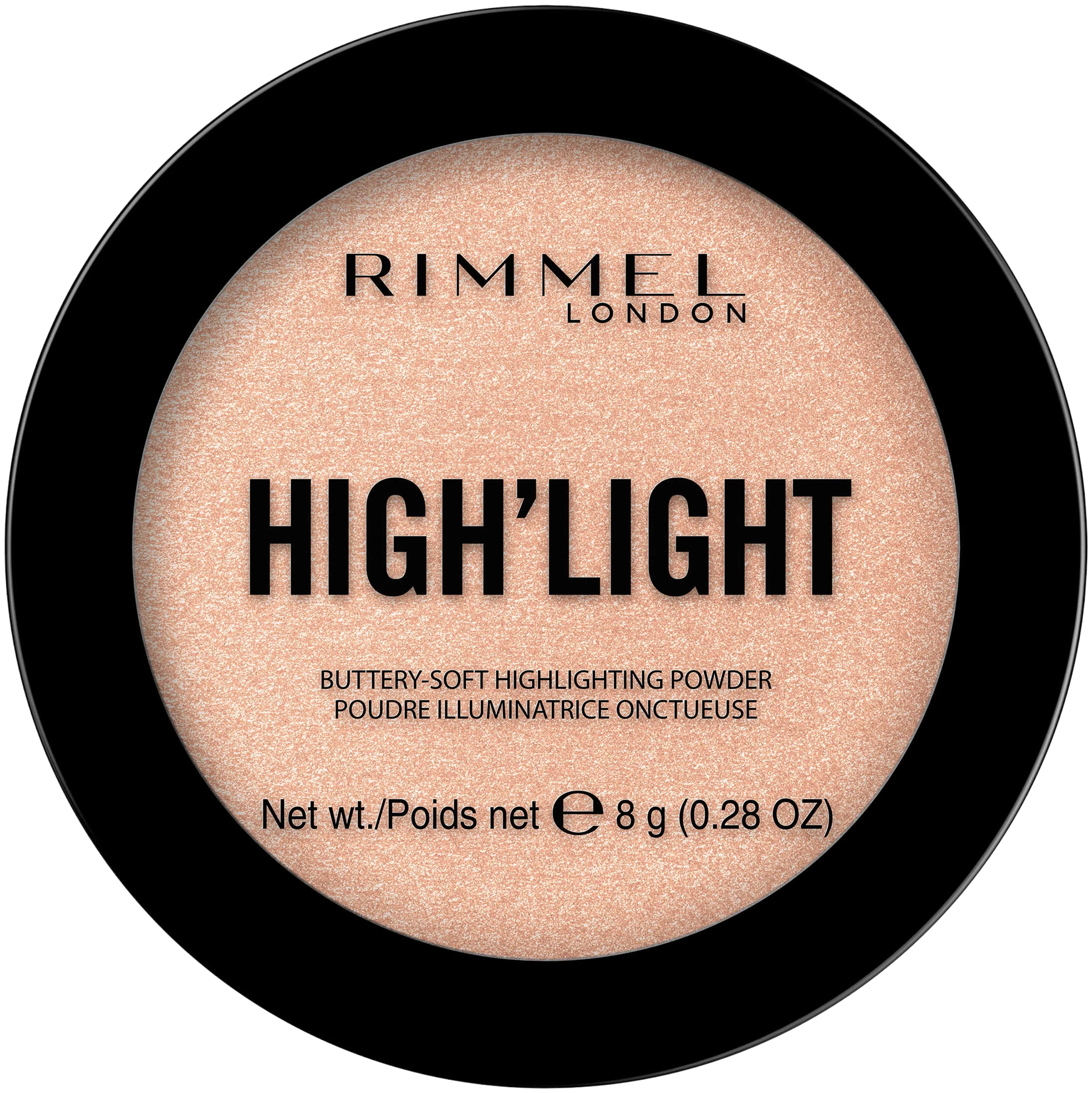 Rimmel High'Light, 002 Candlelit 8 g valopuuteri