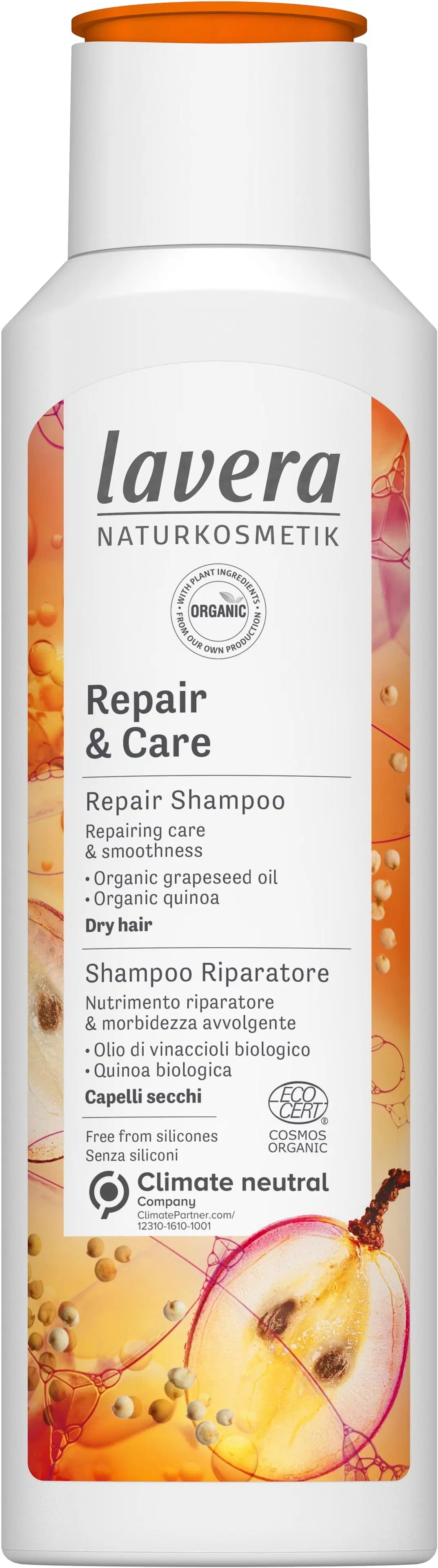Lavera Repair & Care Shampoo 250 Ml