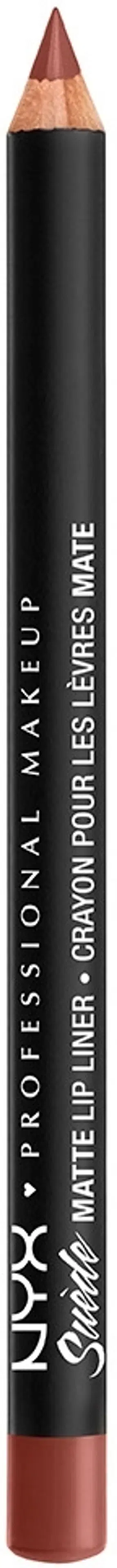NYX Professional Makeup Suede Matte Lip Liner huultenrajauskynä 1g
