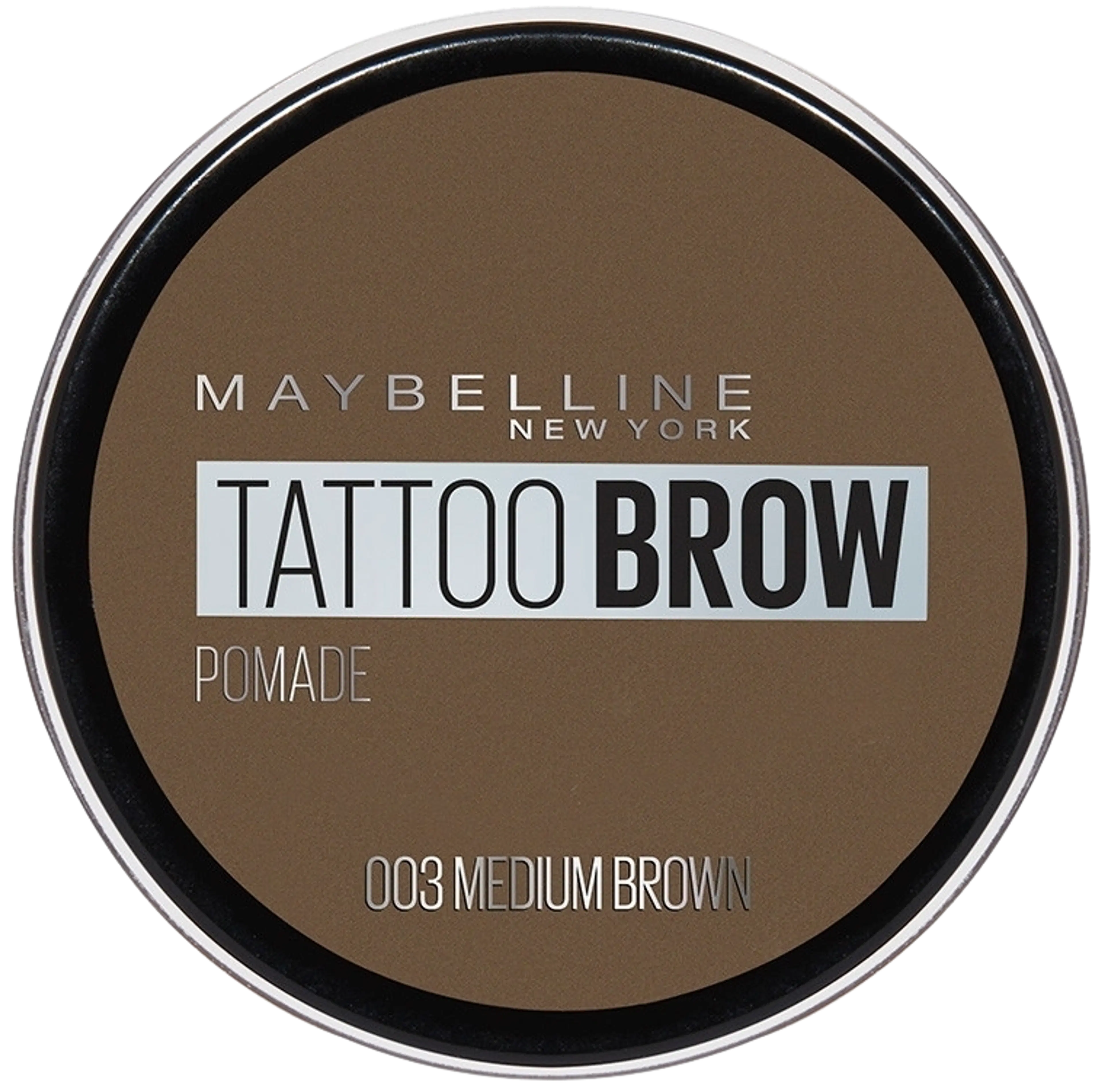 Maybelline New York Tattoo Brow Pomade Pot 03 Medium -kulmaväri 4g