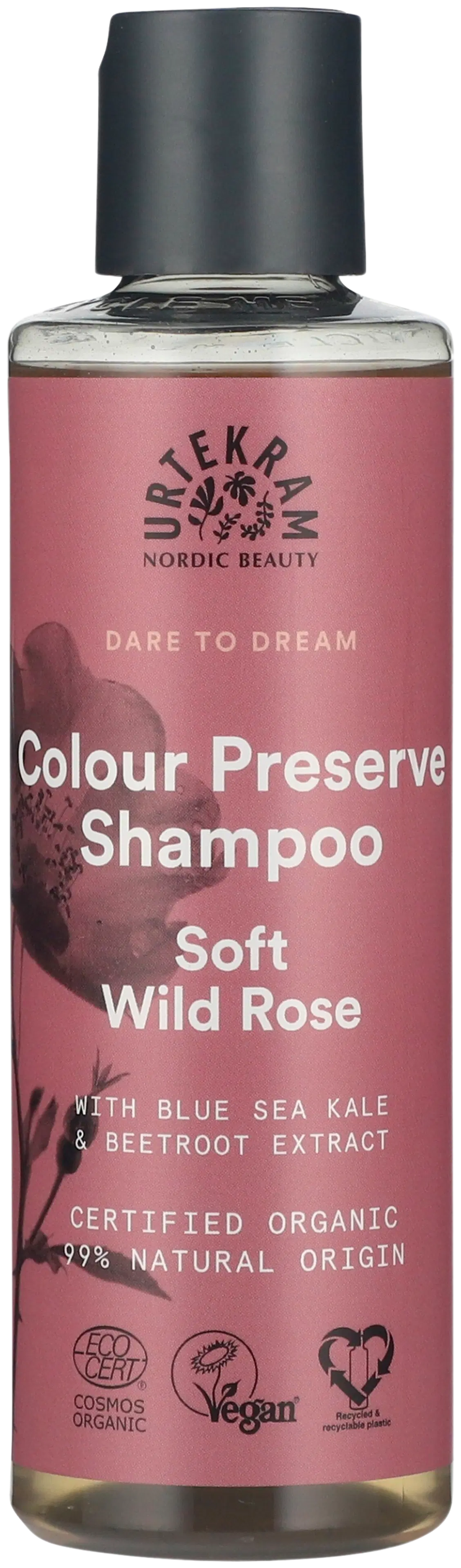 Urtekram Luomu Soft Wild Rose Shampoo 250ml
