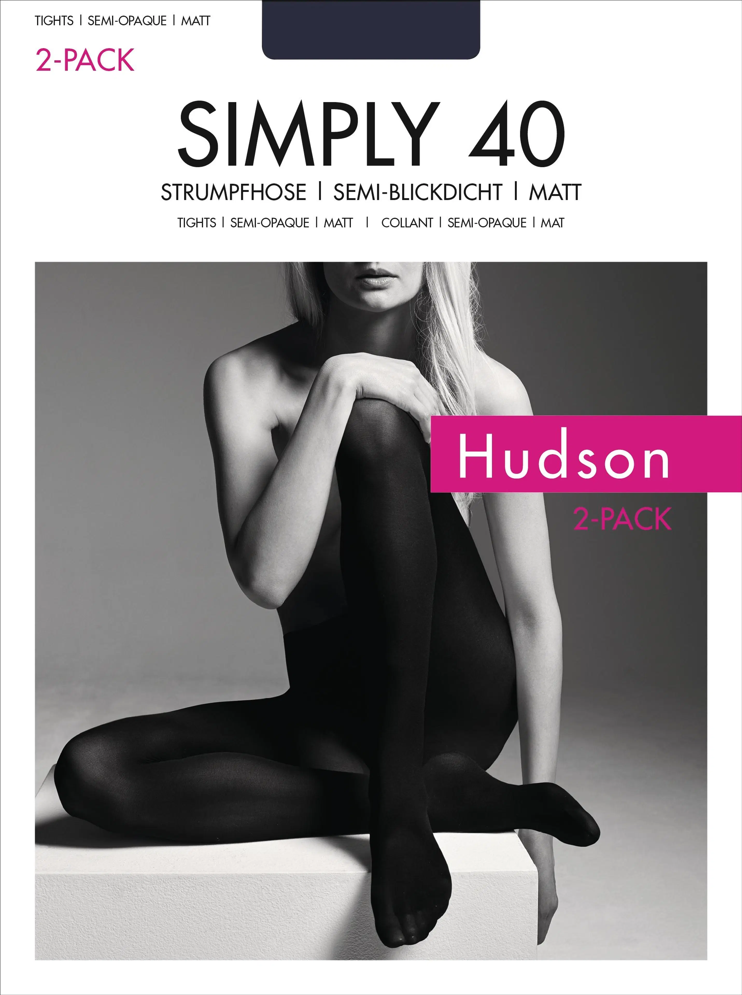 Hudson Simply 40 sukkahousut 2 kpl