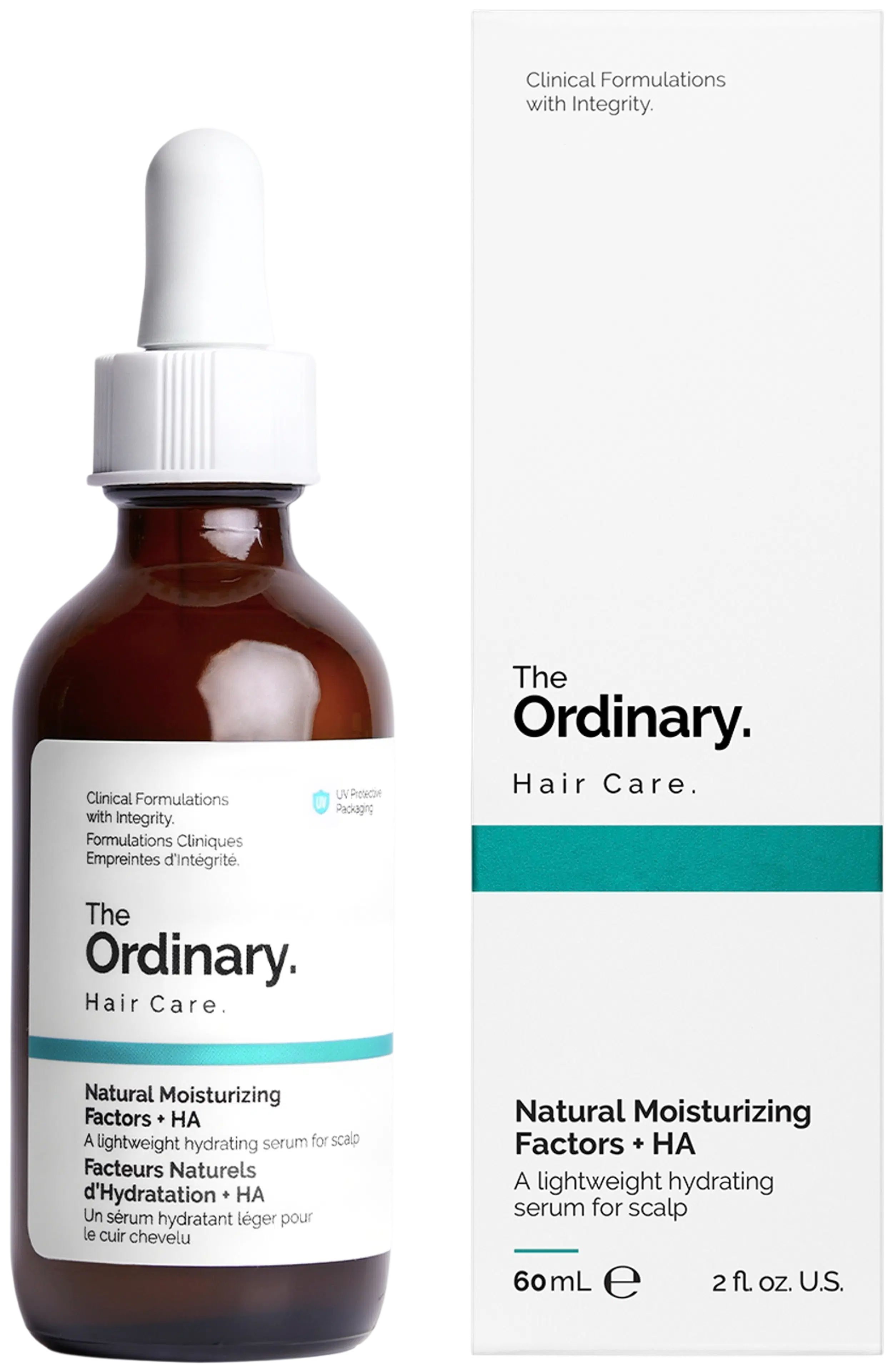 The Ordinary Hair Care Natural Moisturizing + HA emulsio 60 ml