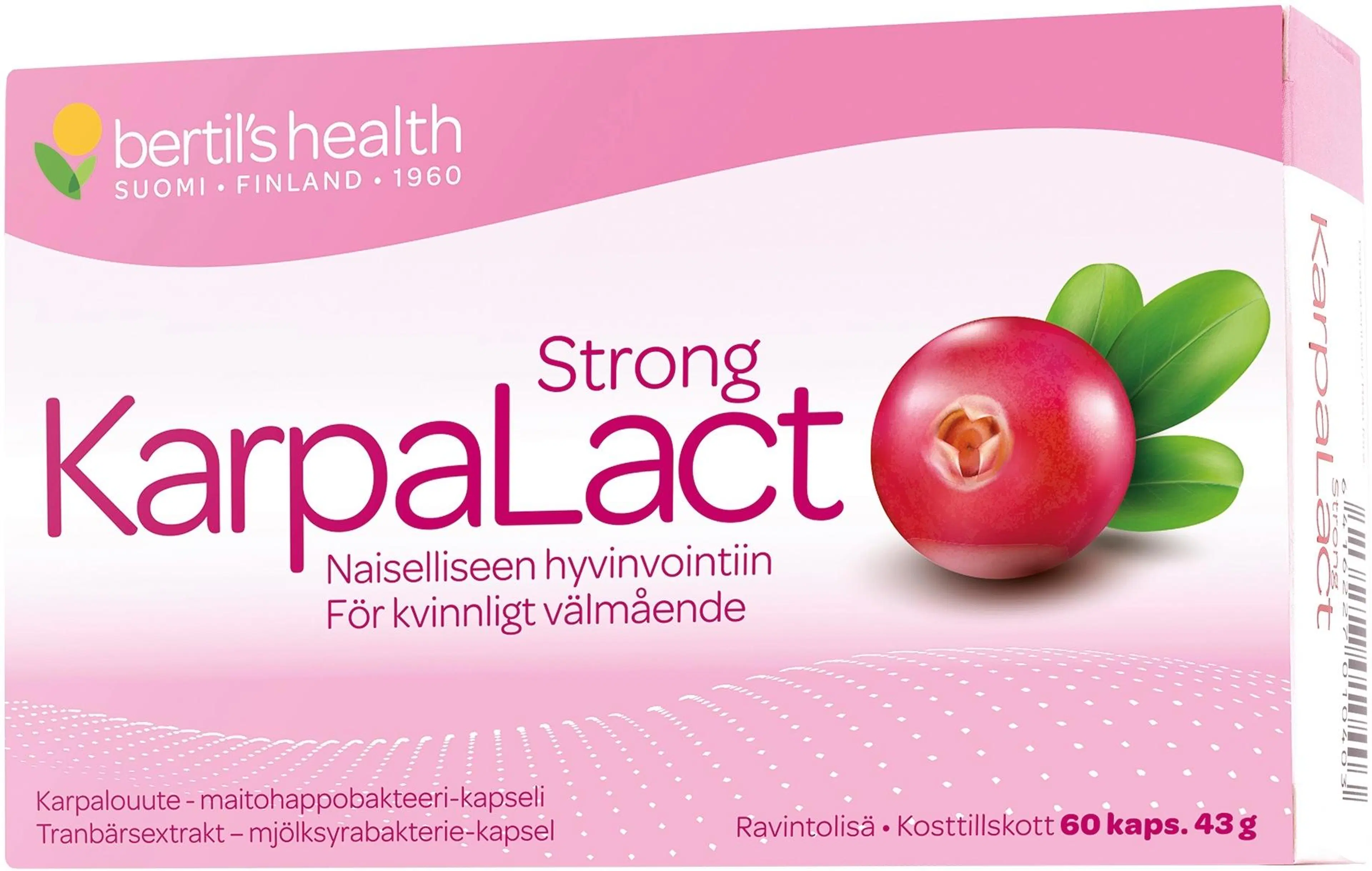 bertil´s health KarpaLact 60 kaps.