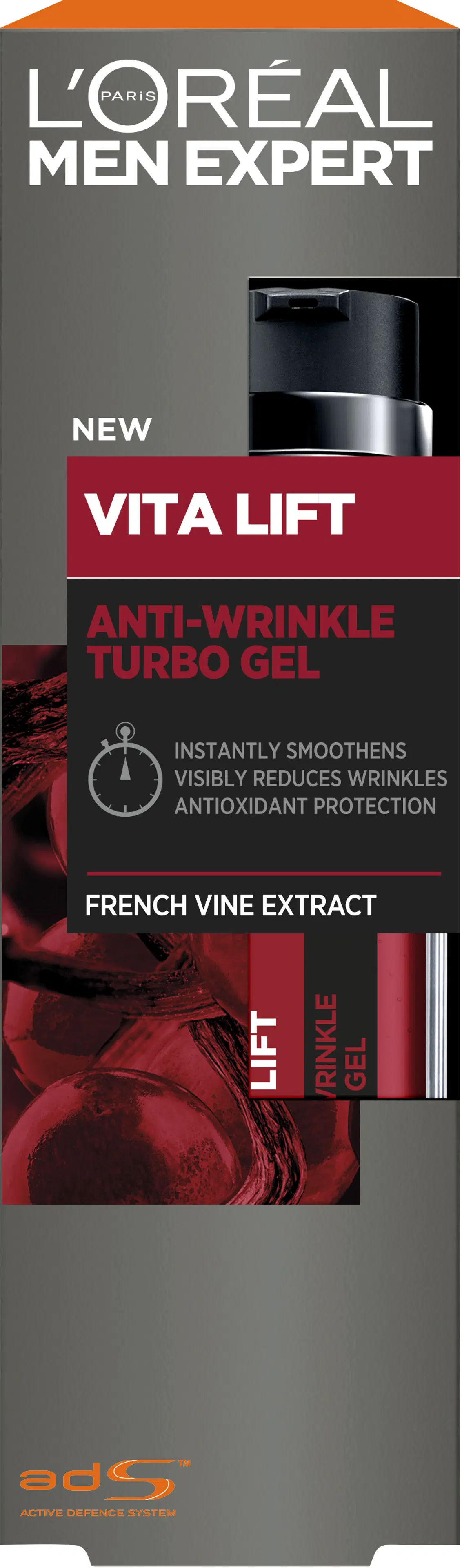 L'Oréal Paris Men Expert Vita Lift Anti-Age-kasvogeeli 50ml | Sokos ...
