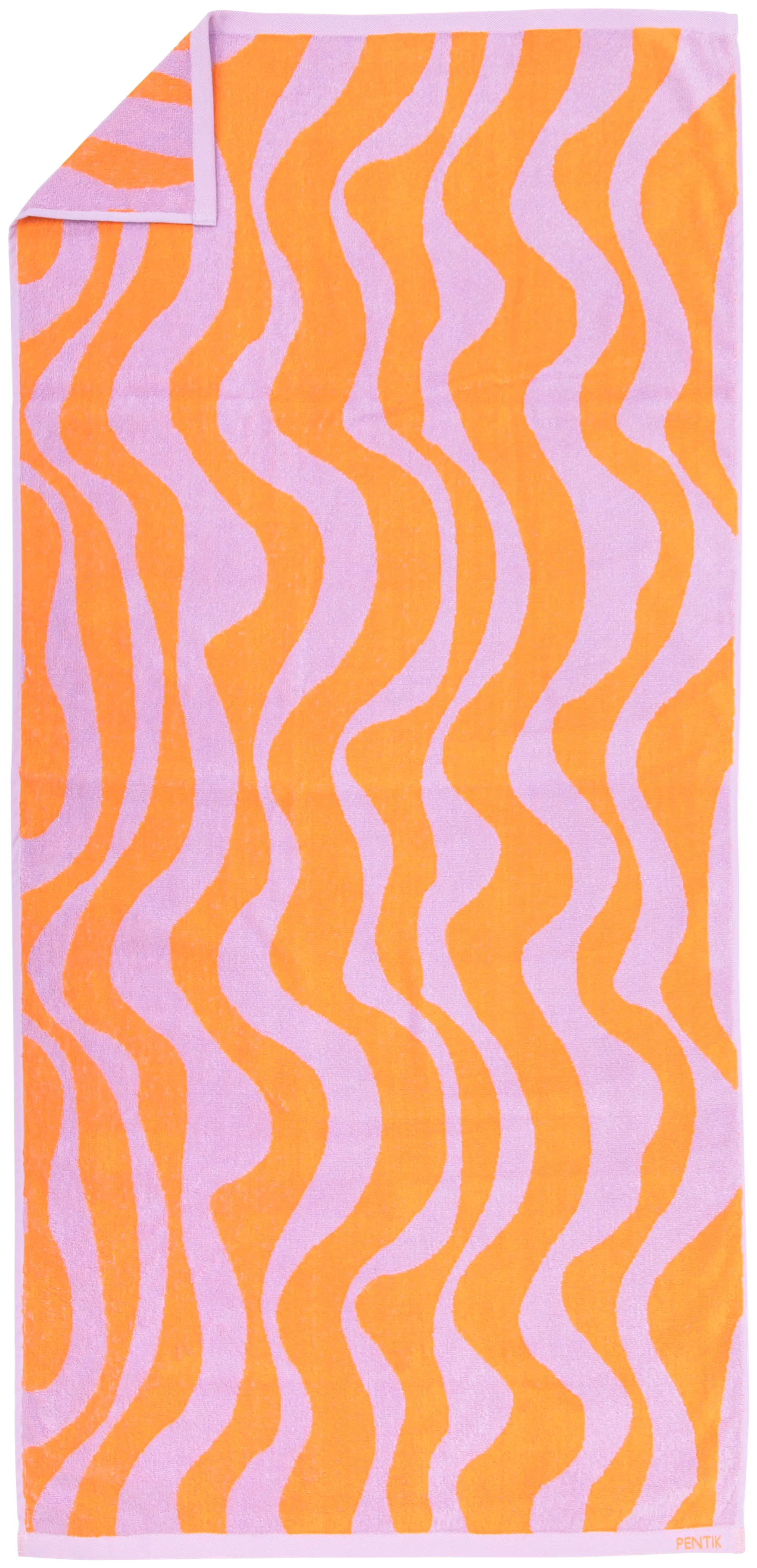 Pentik Hiekka kylpypyyhe 70x150 cm, oranssi