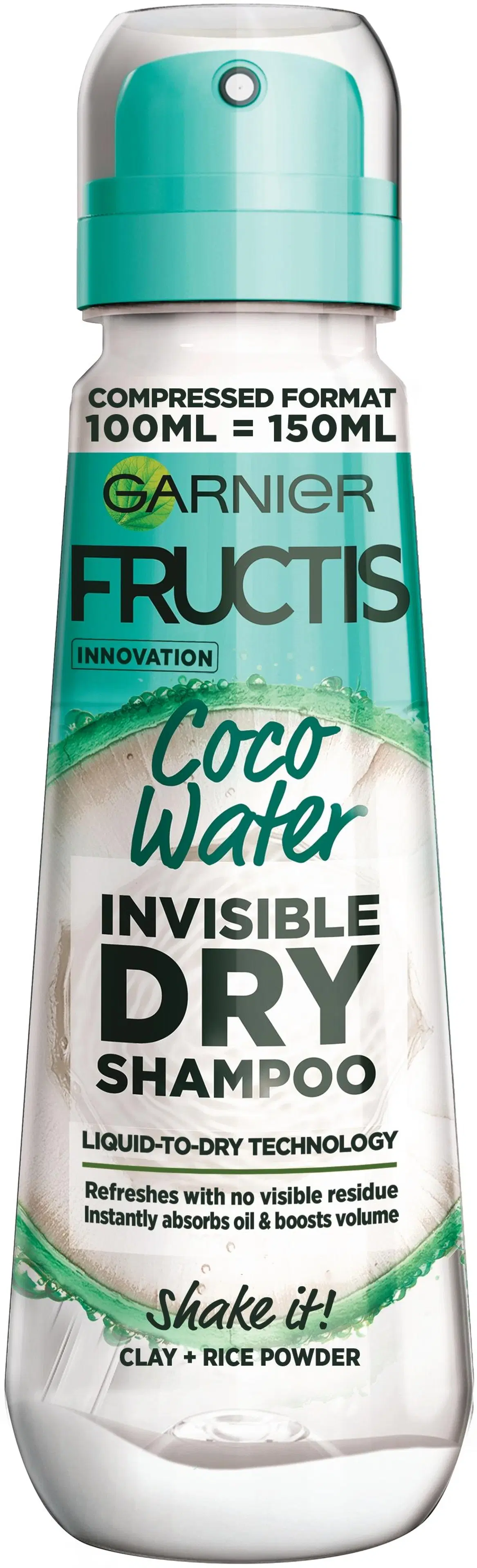 Garnier Fructis Invisible Dry Shampoo Coco kuivashampoo 100ml
