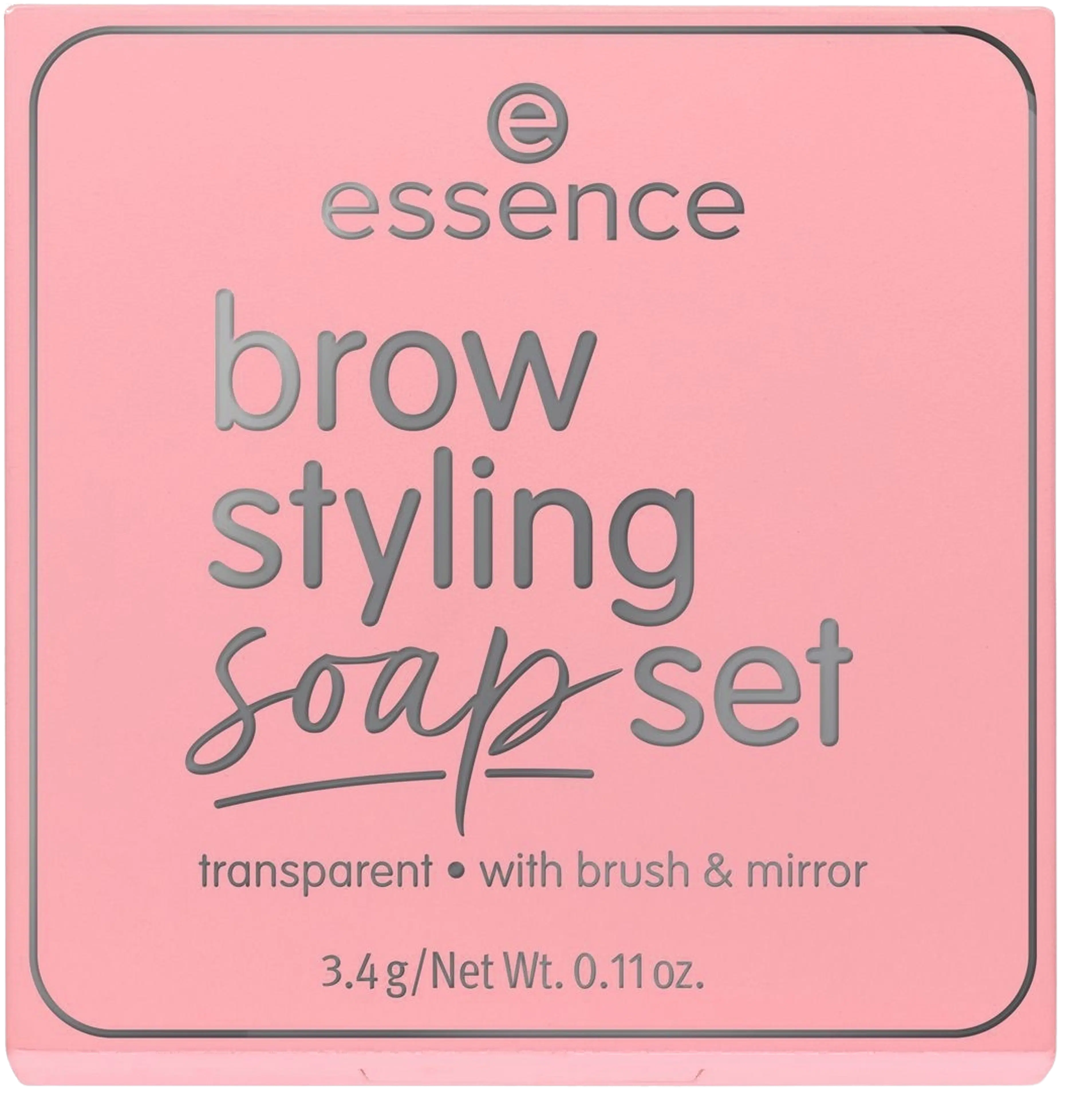 essence brow styling soap kulmamuotoilusetti 3,4 g