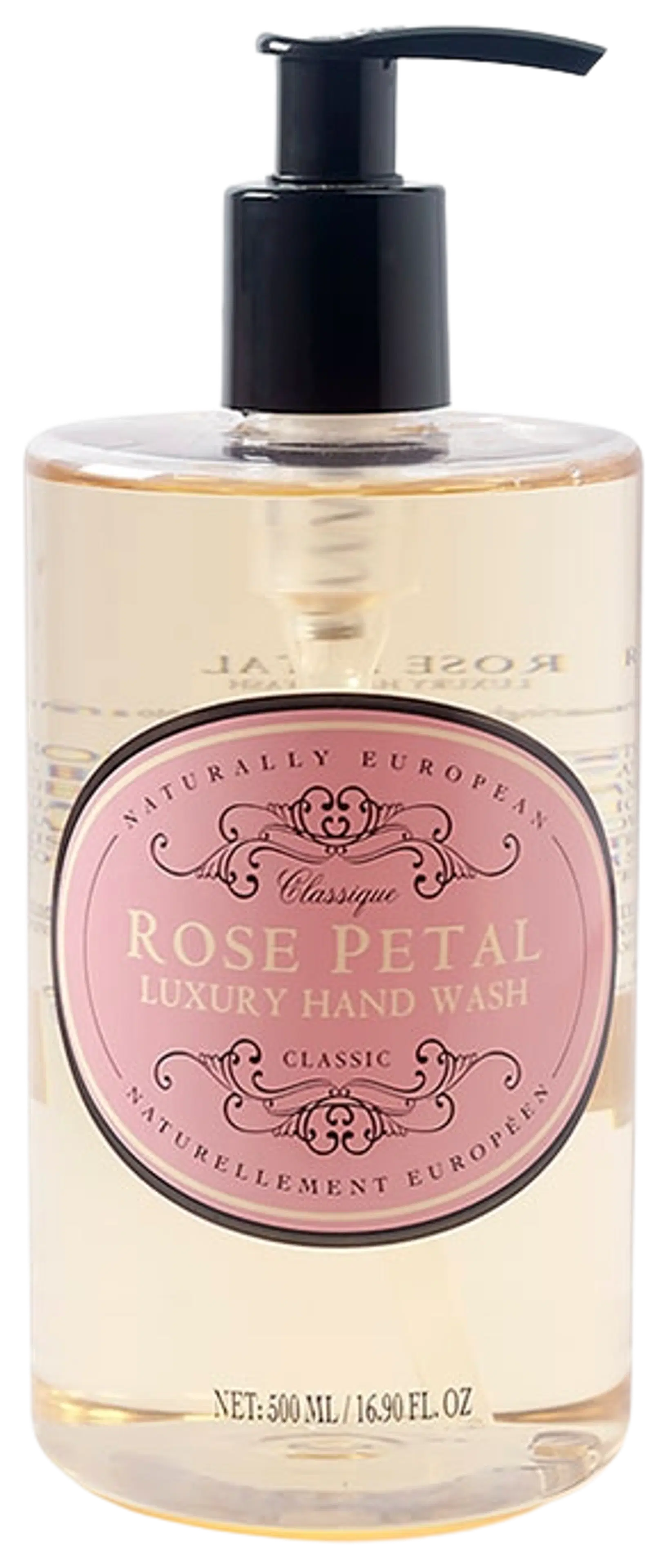 Naturally European Rose Petal käsisaippua 500 ml