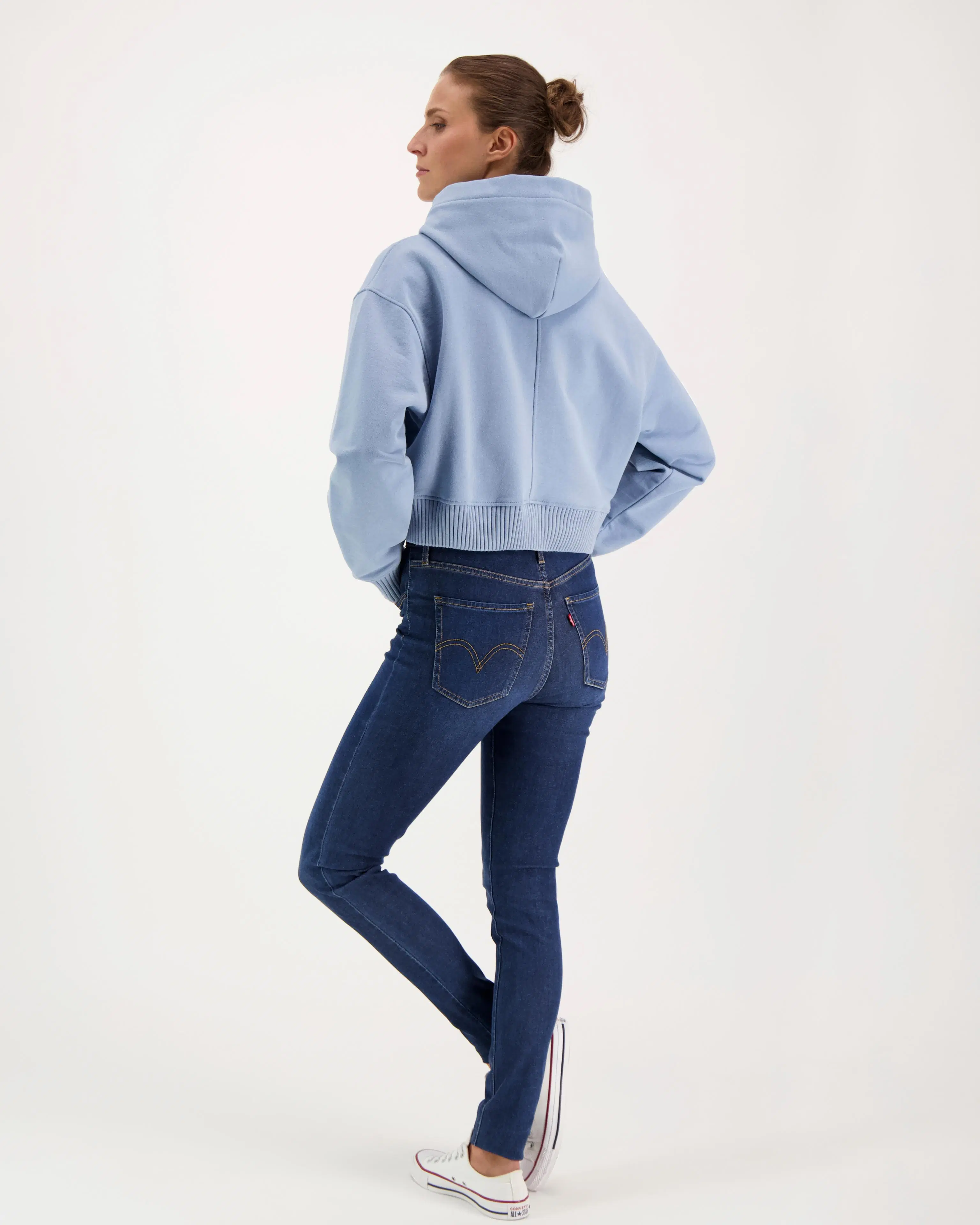 Calvin Klein Jeans Badge Wide Sleeves Crop huppari