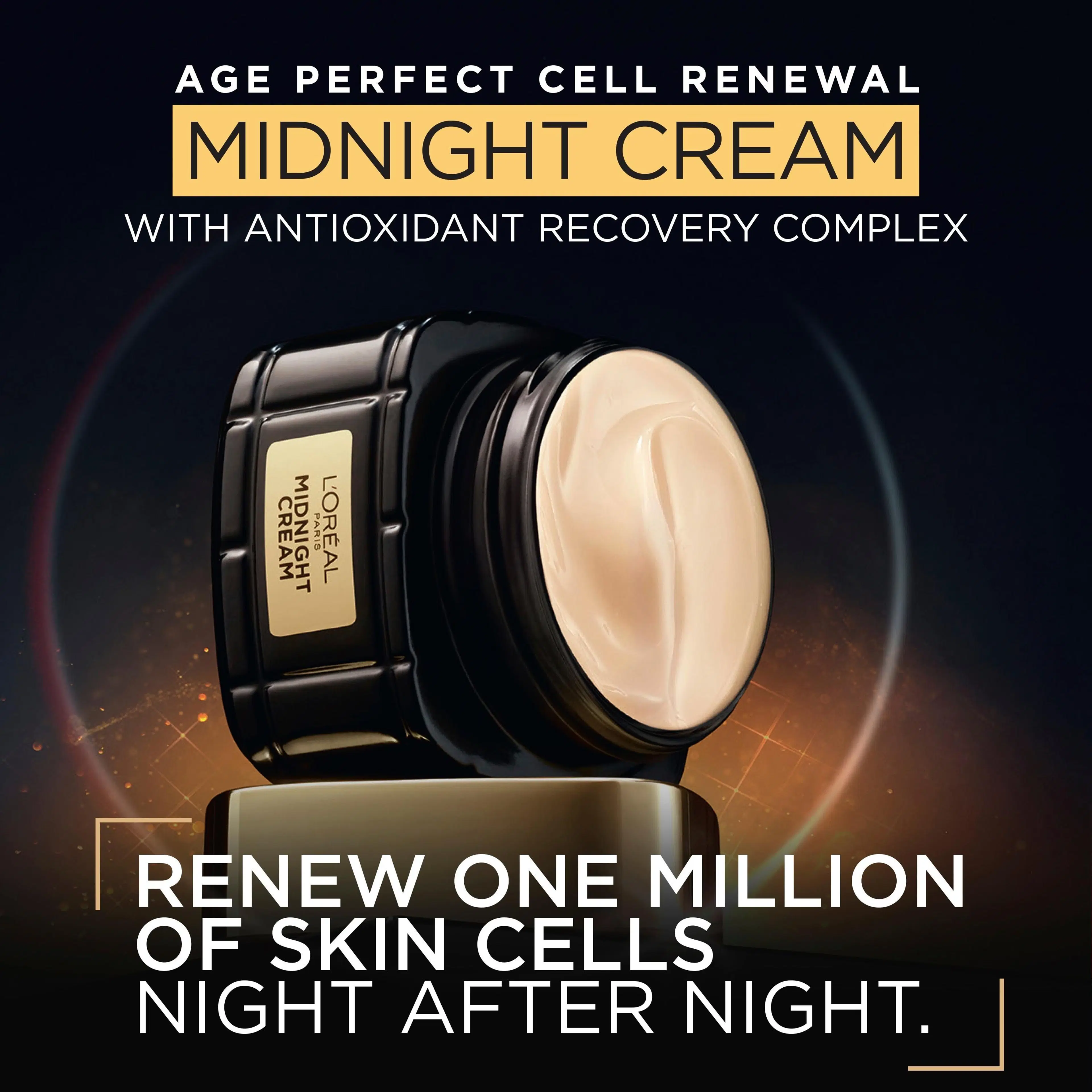 L'Oréal Paris Age Perfect Cell Renewal Midnight yövoide normaalille iholle 50ml